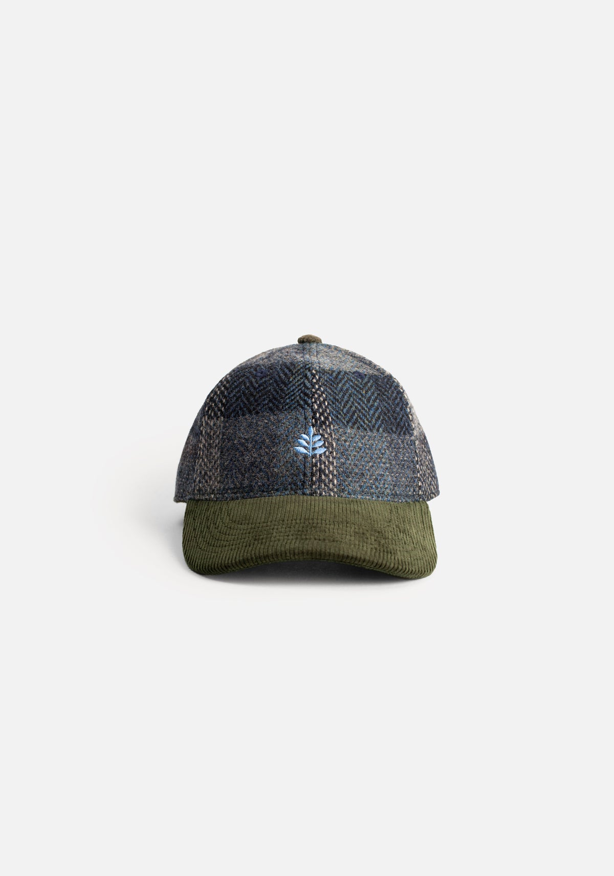 Gorra H Wade Cuadros Azul - Verde