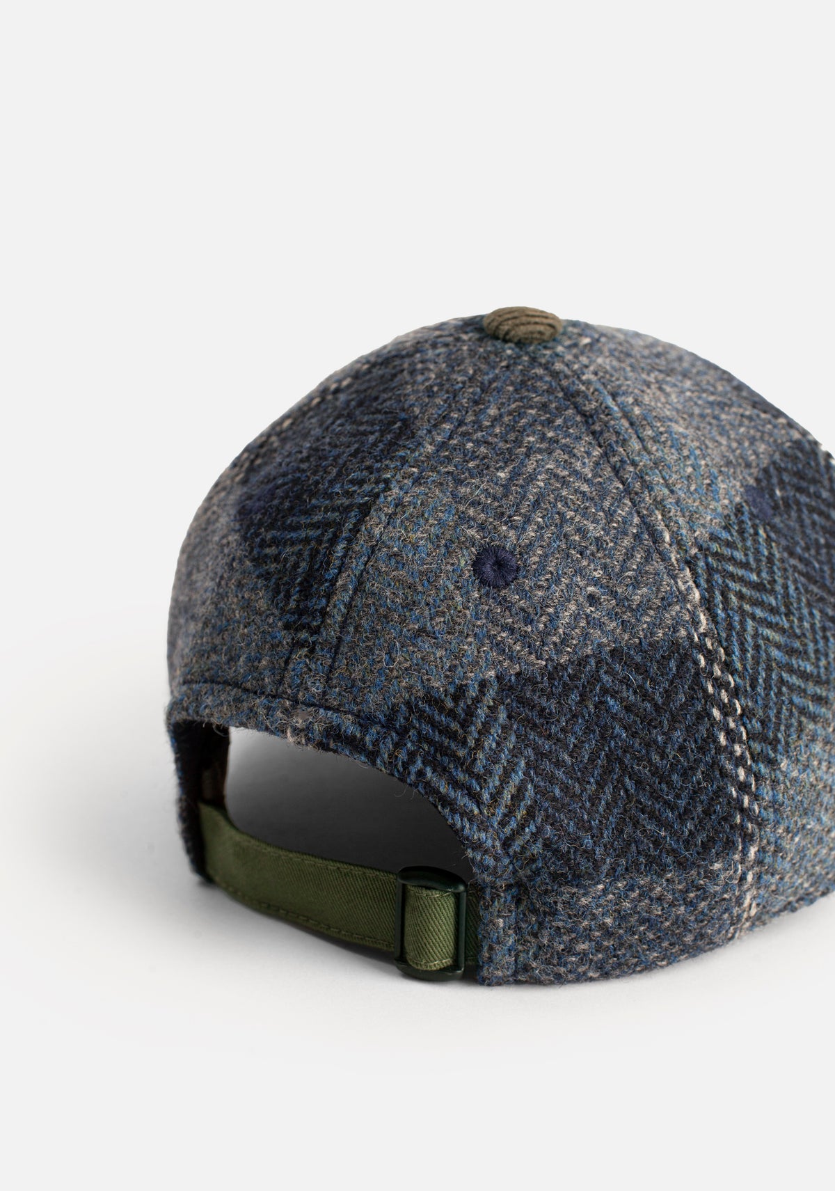 Gorra H Wade Cuadros Azul - Verde