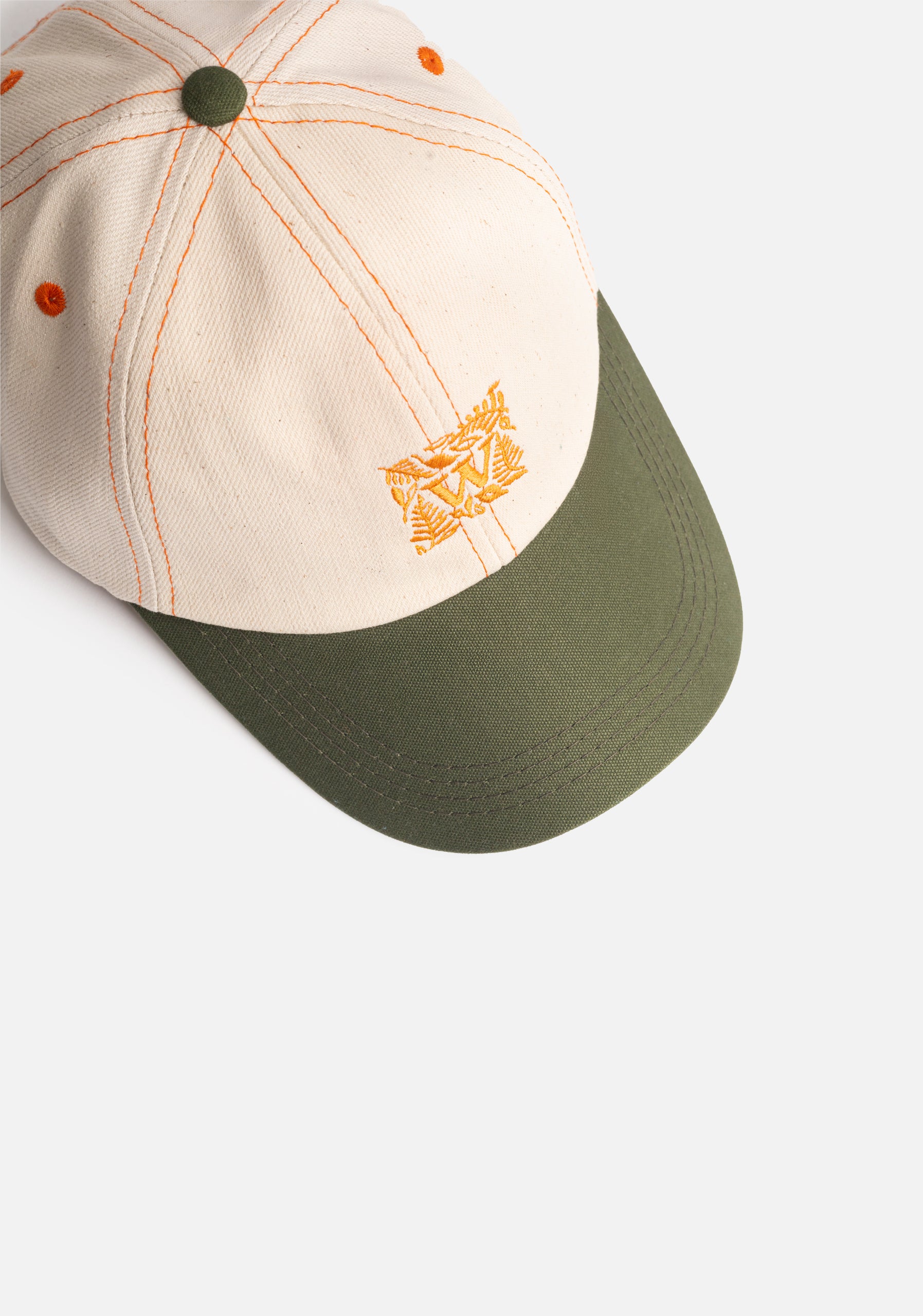 Gorra Milos Marfil -  Verde