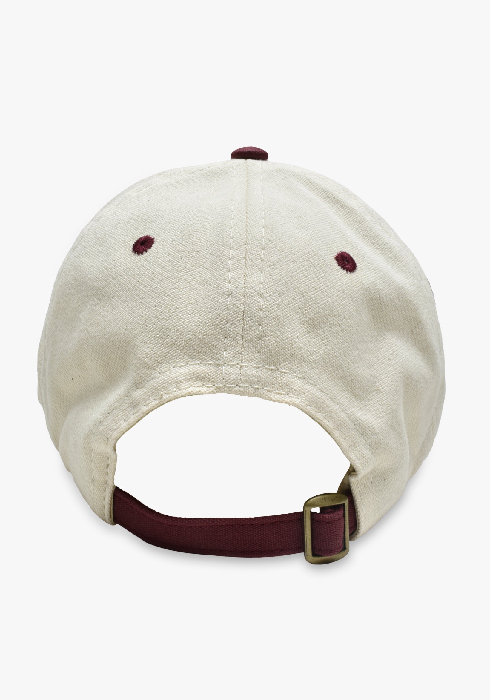 Gorra Tripoli Marfil - Vino