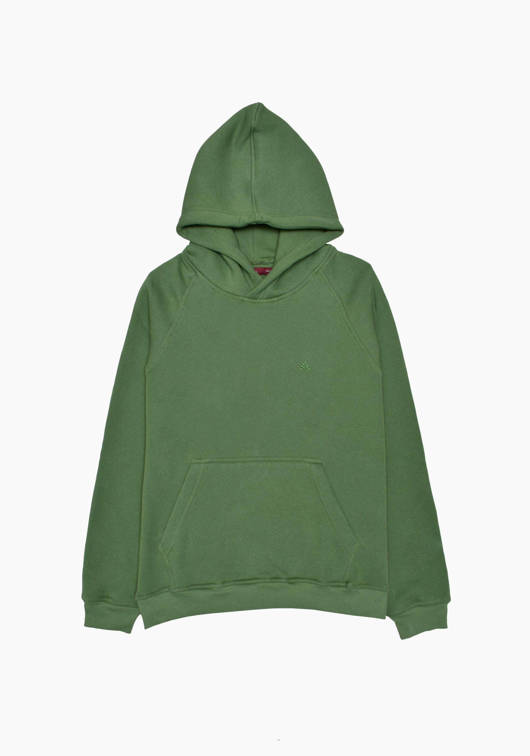 Hoodie Mujer Clasico Verde Medio