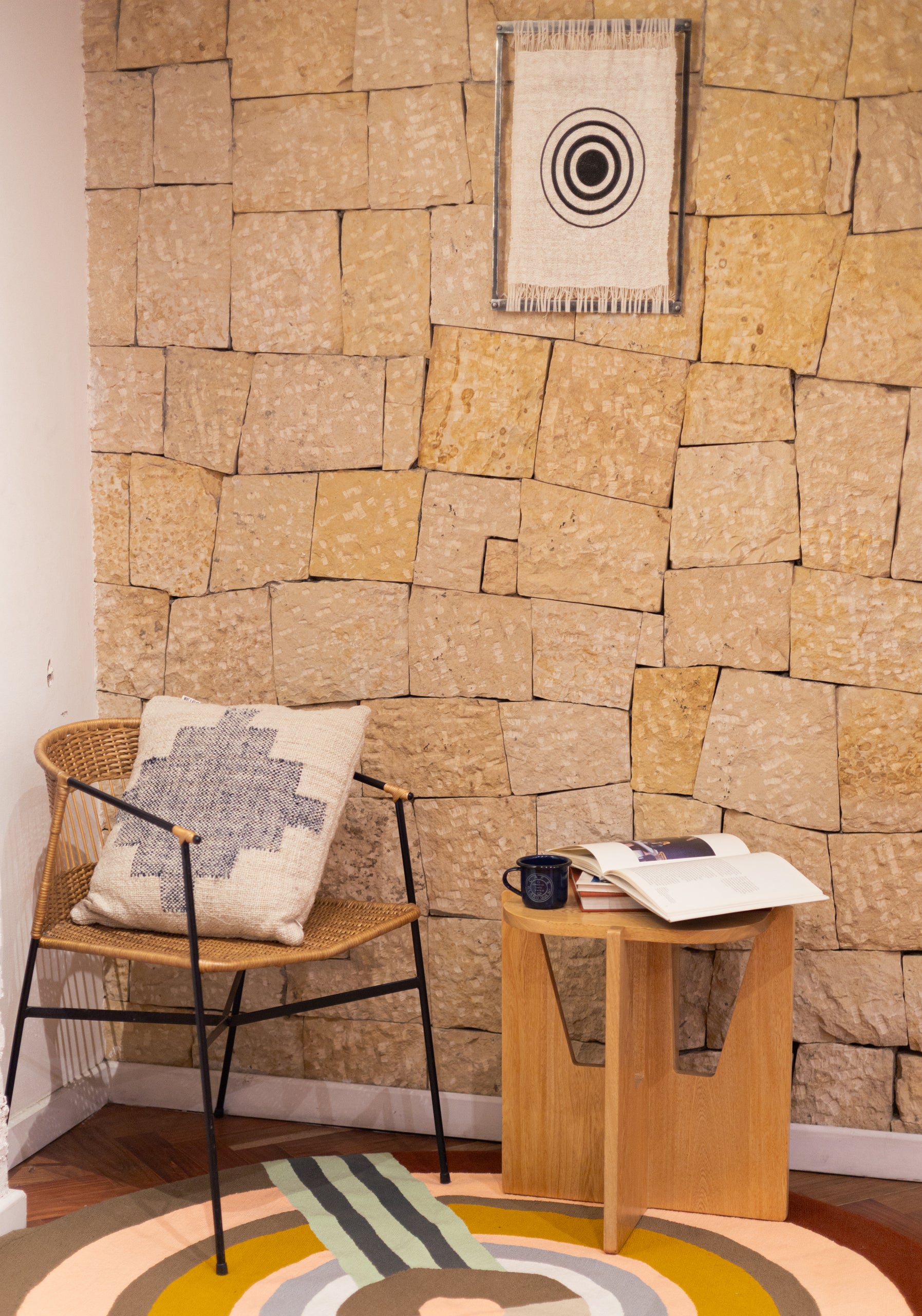 Obras En Marco Met Atlas x WTM Circ. Negro