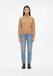 Saco M  Nashville Half Zip Caqui
