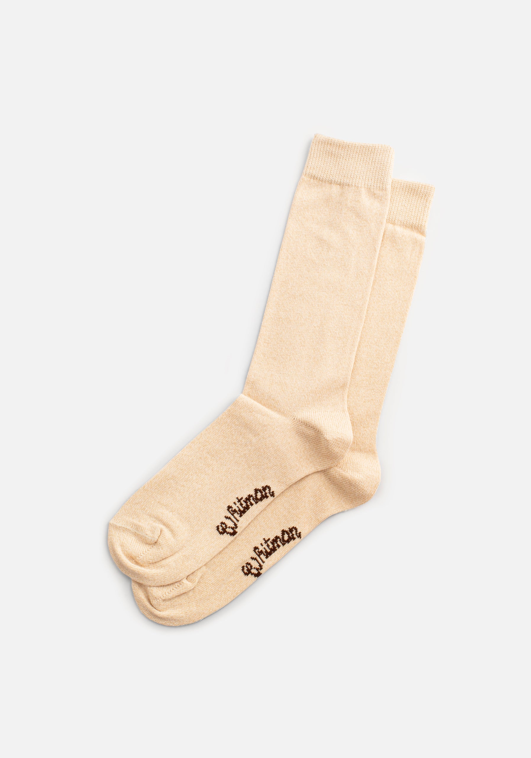 Medias H Formal Unicolor Beige Jaspe