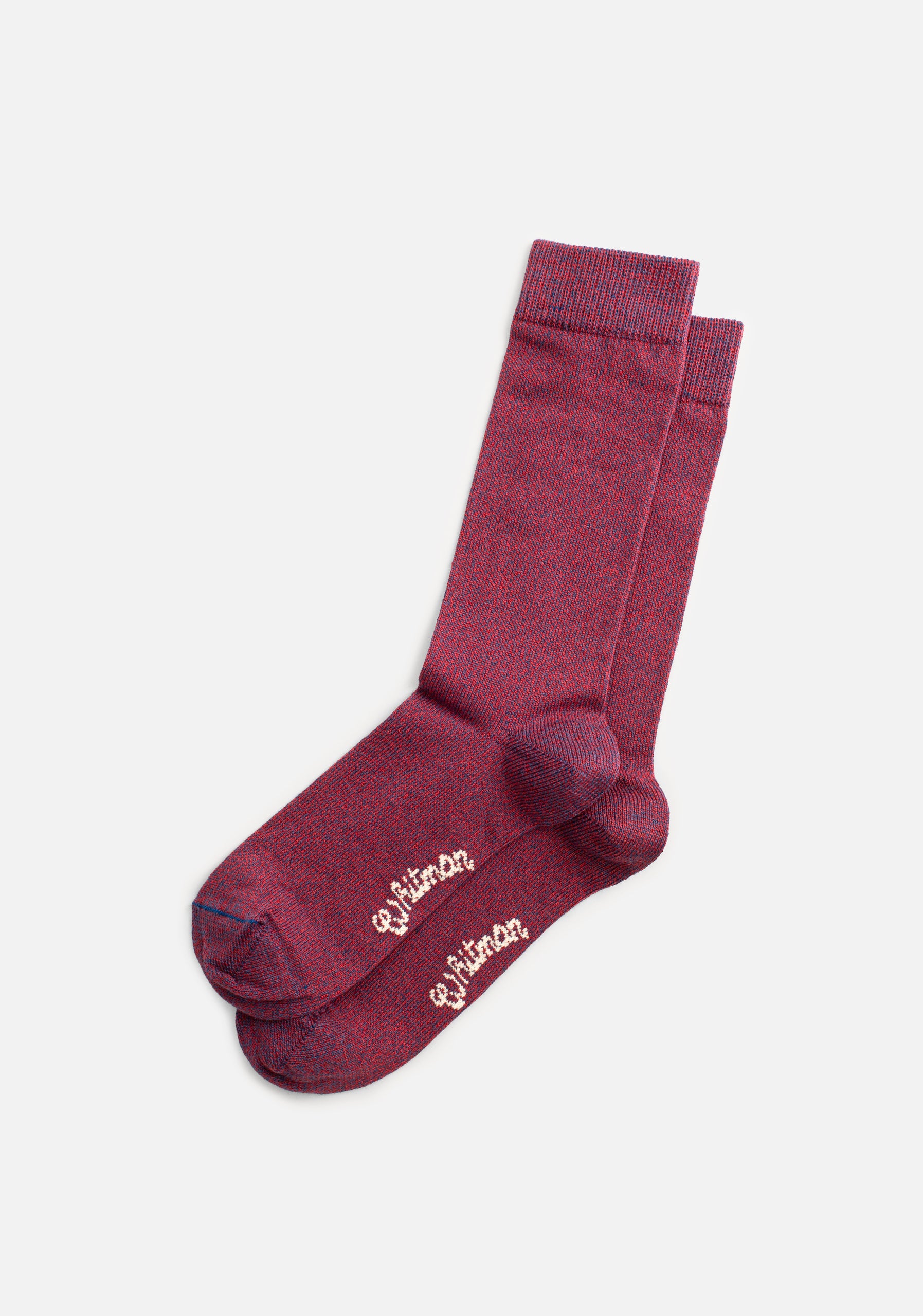 Medias H Formal Unicolor Morado Jaspe