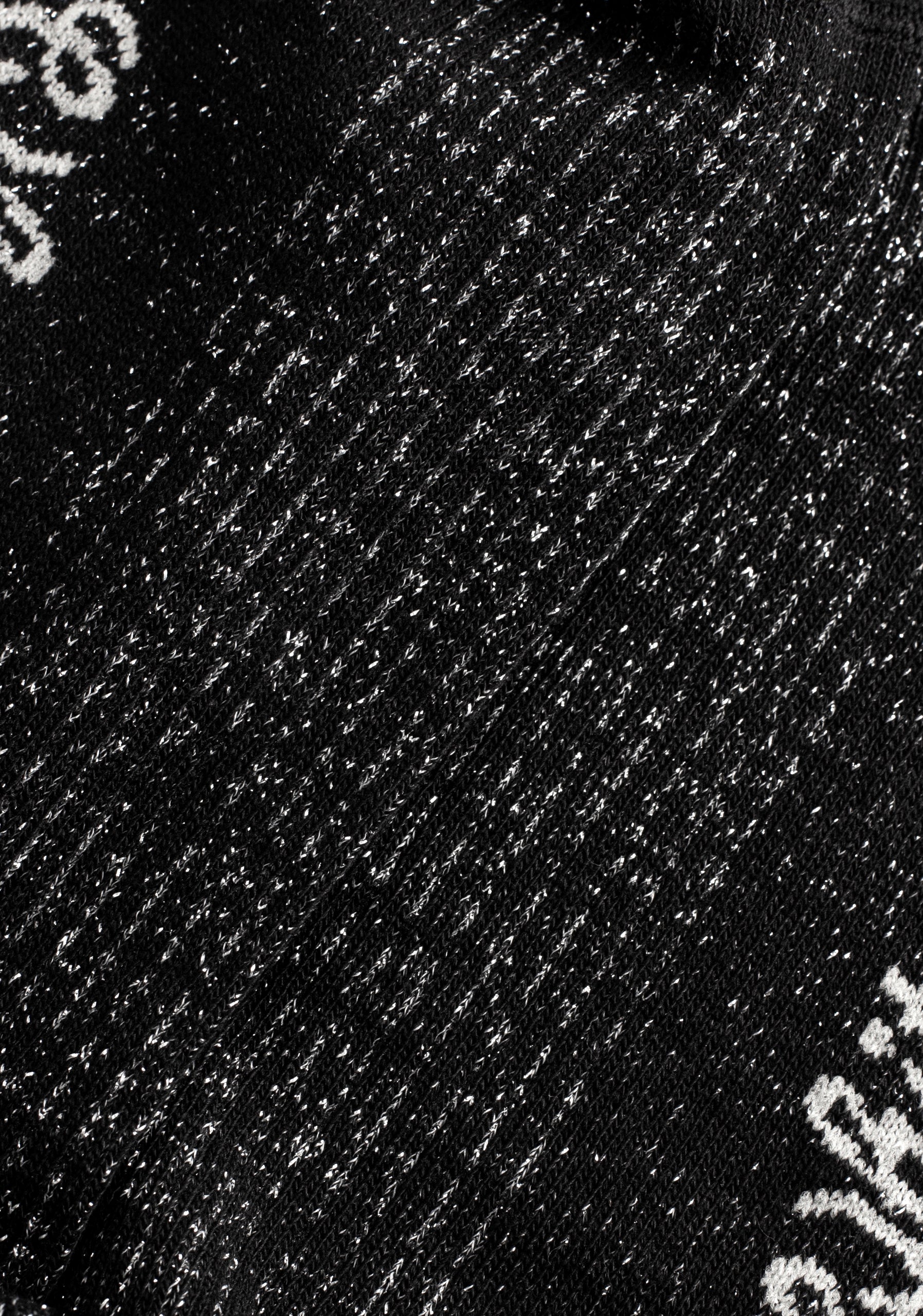 Medias M Formal Unicolor Lurex Negro