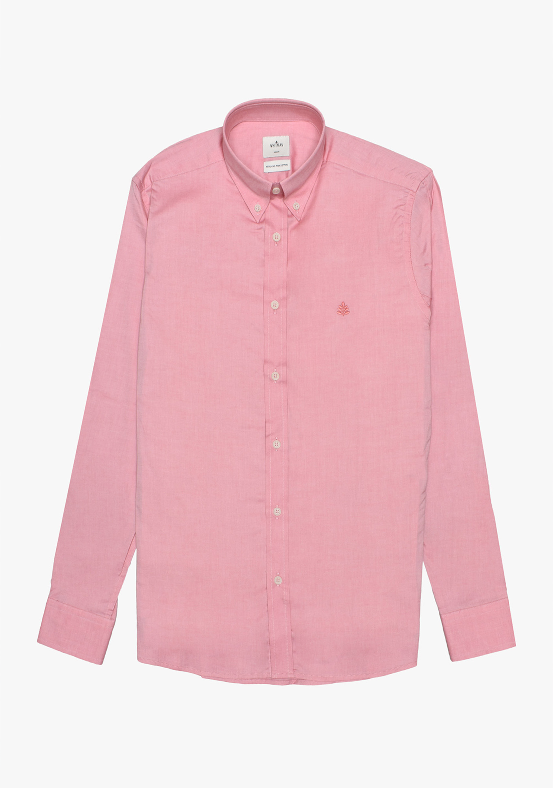Camisa Salmon Cuello Button Down L-Atn