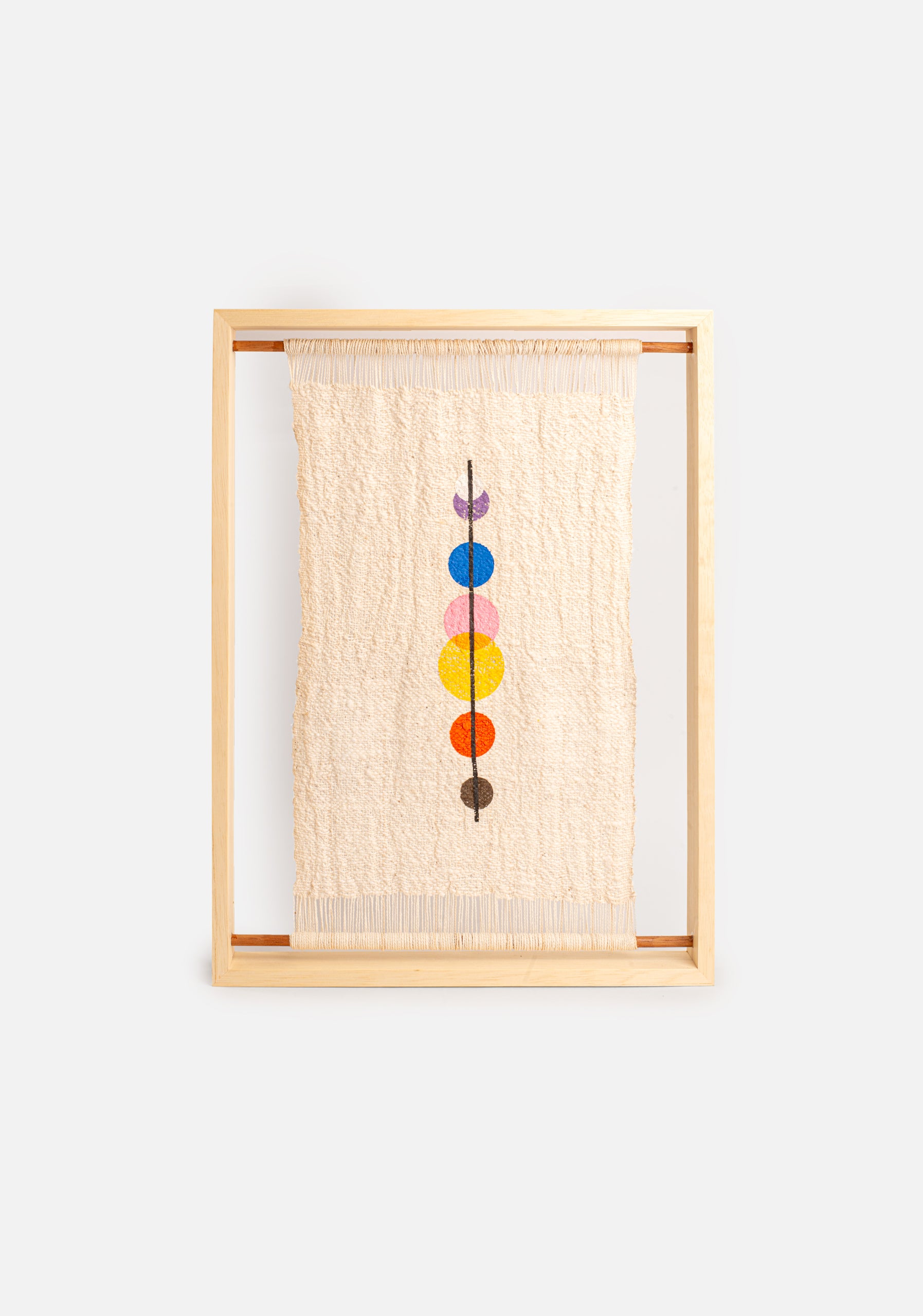 Obras En Marco Madera Atlas x WTM Multicolor