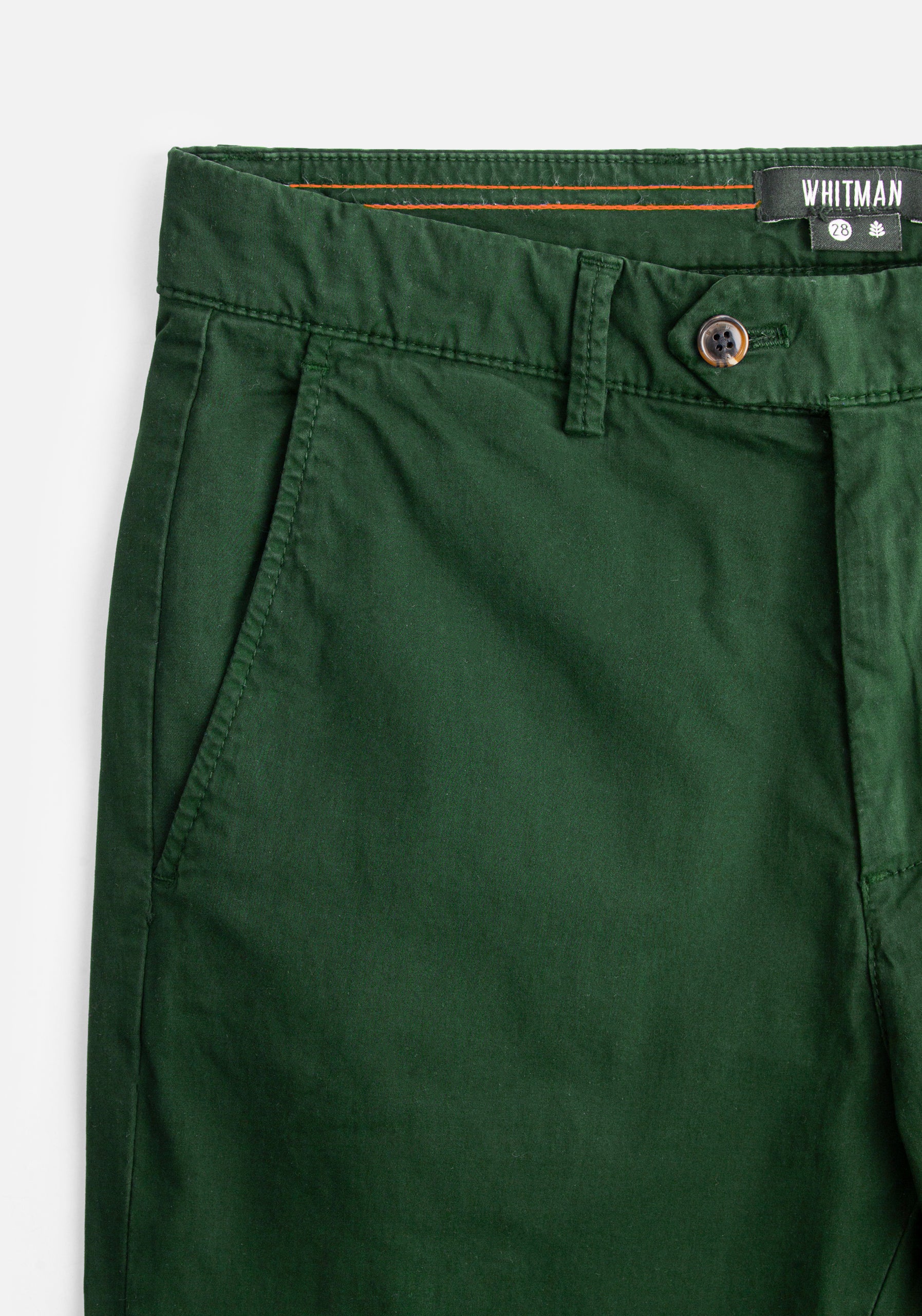 Pantalón Chino Verde Oscuro