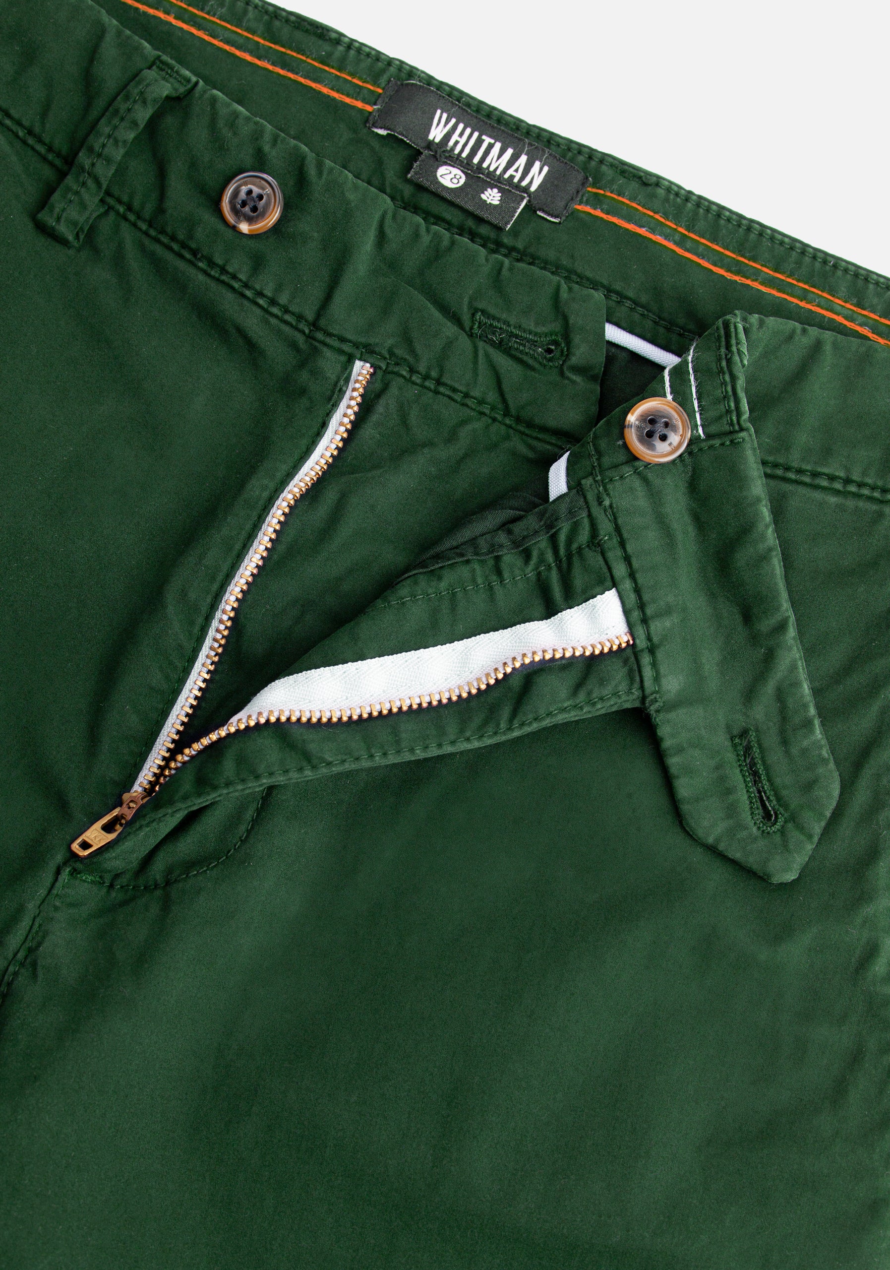 Pantalón Chino Verde Oscuro