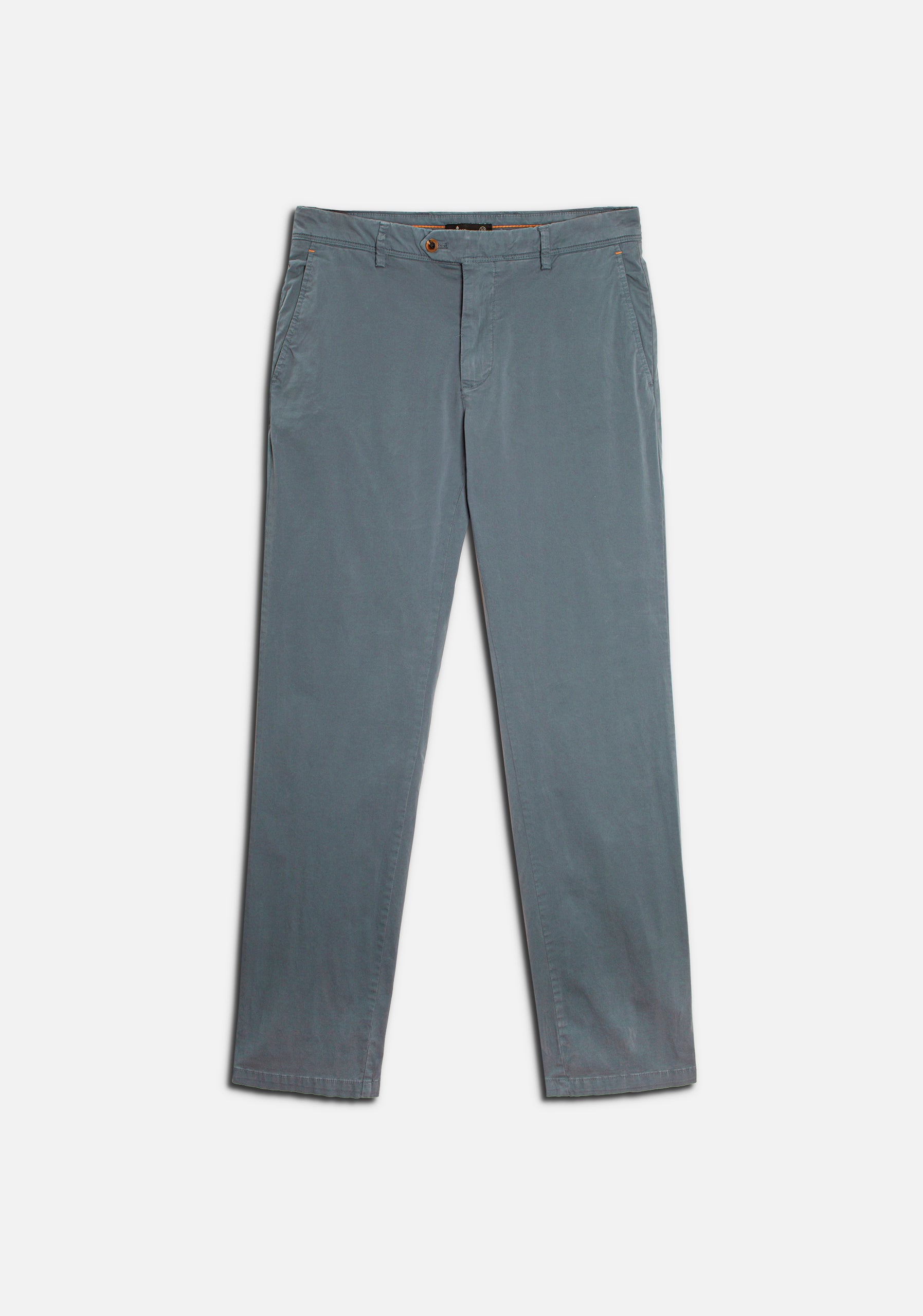 Pantalón H Chino Unicolor Azul Petroleo