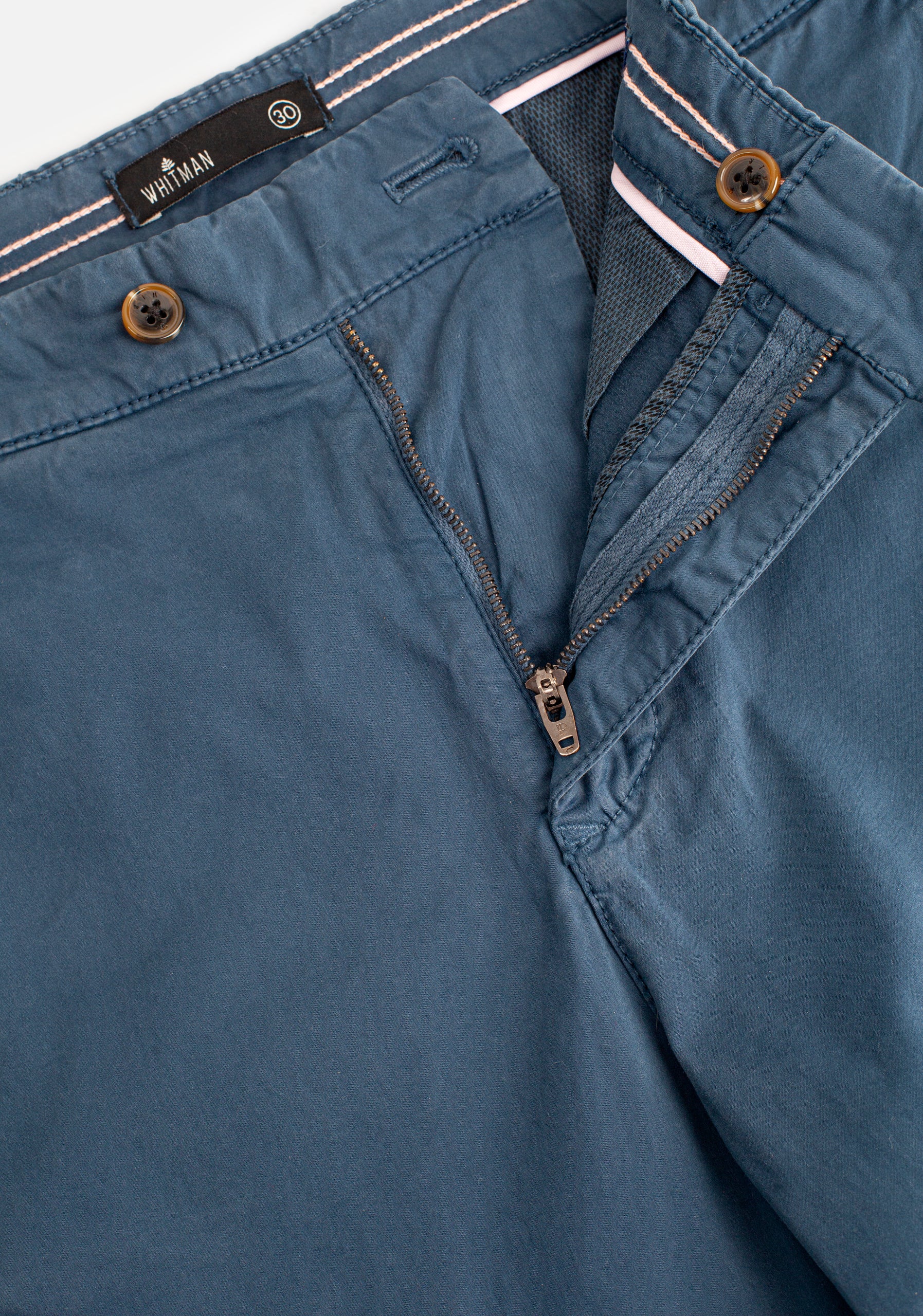 Pantalón H Chino Azul Petroleo