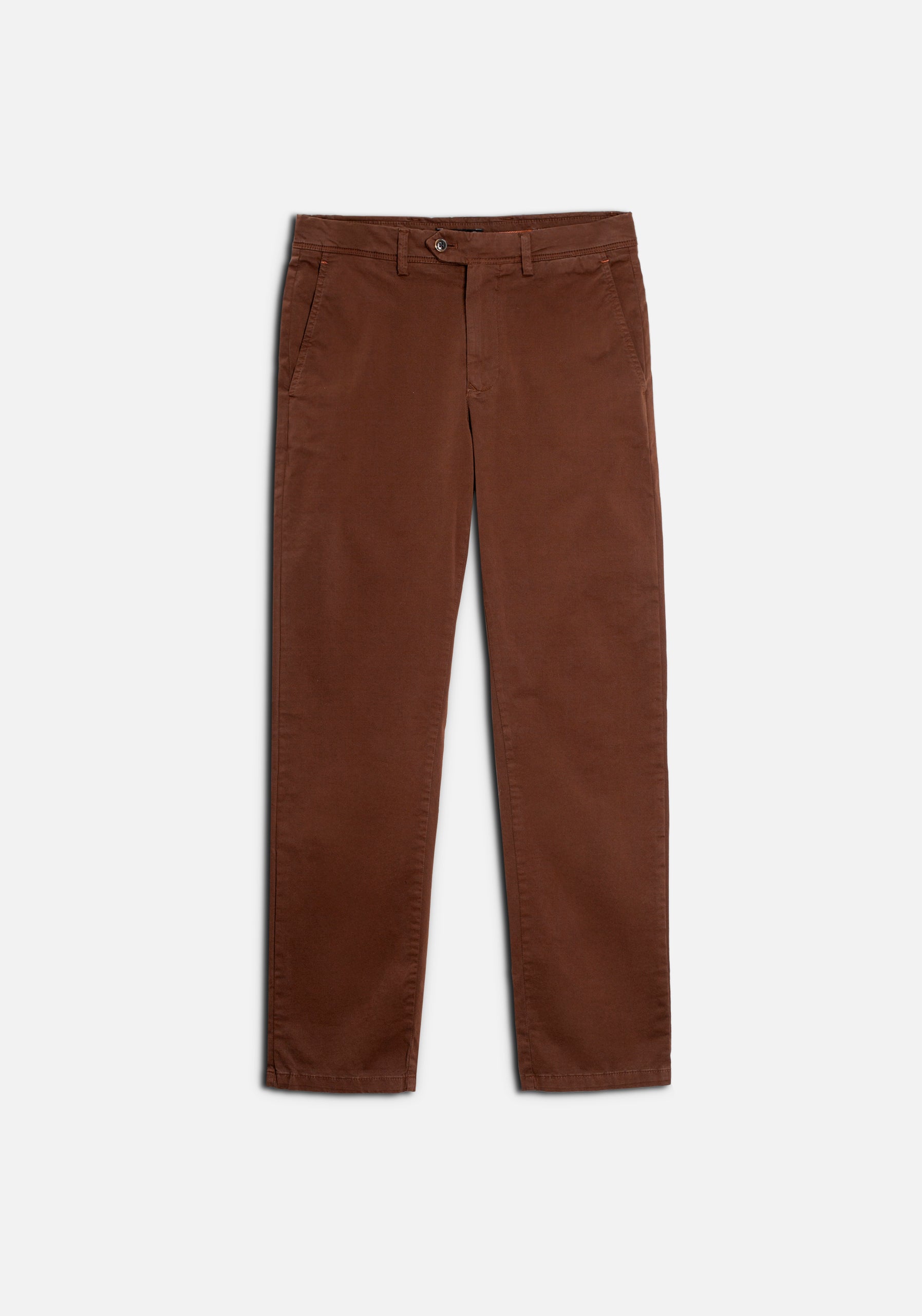Pantalón H Chino Unicolor Café
