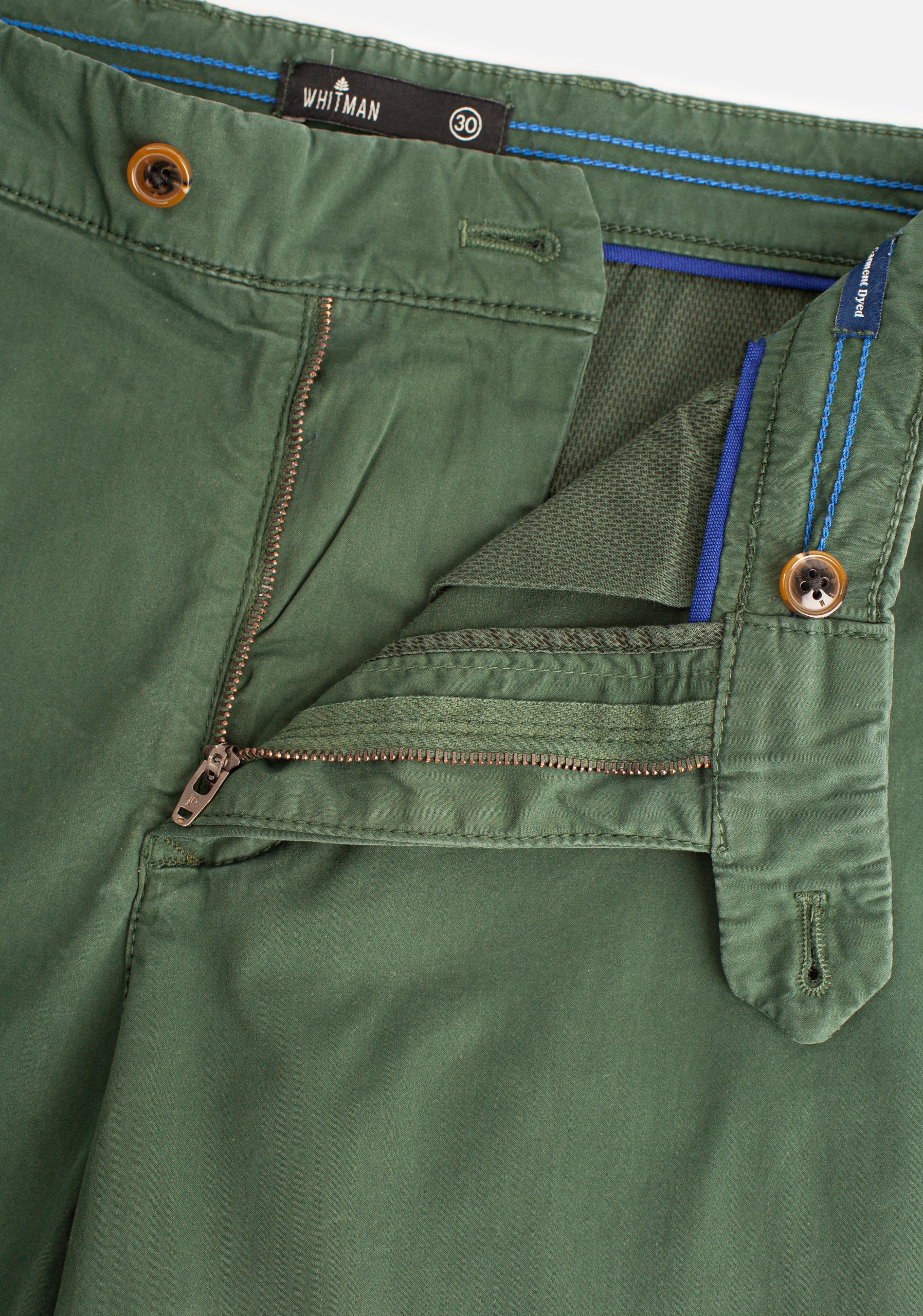 Pantalón H Chino Verde Oscuro