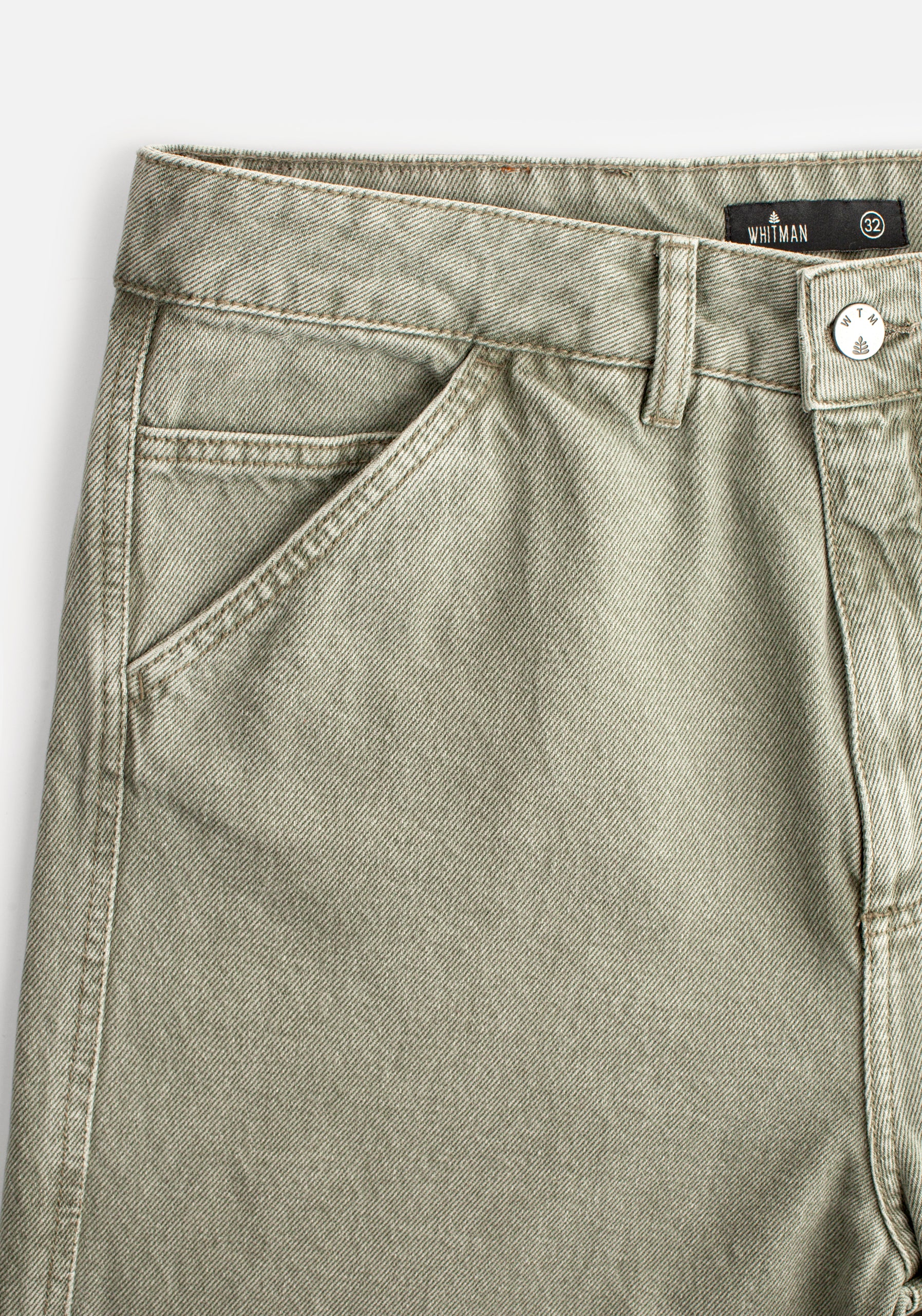 Pantalon H Dylan 5 Bols Verde