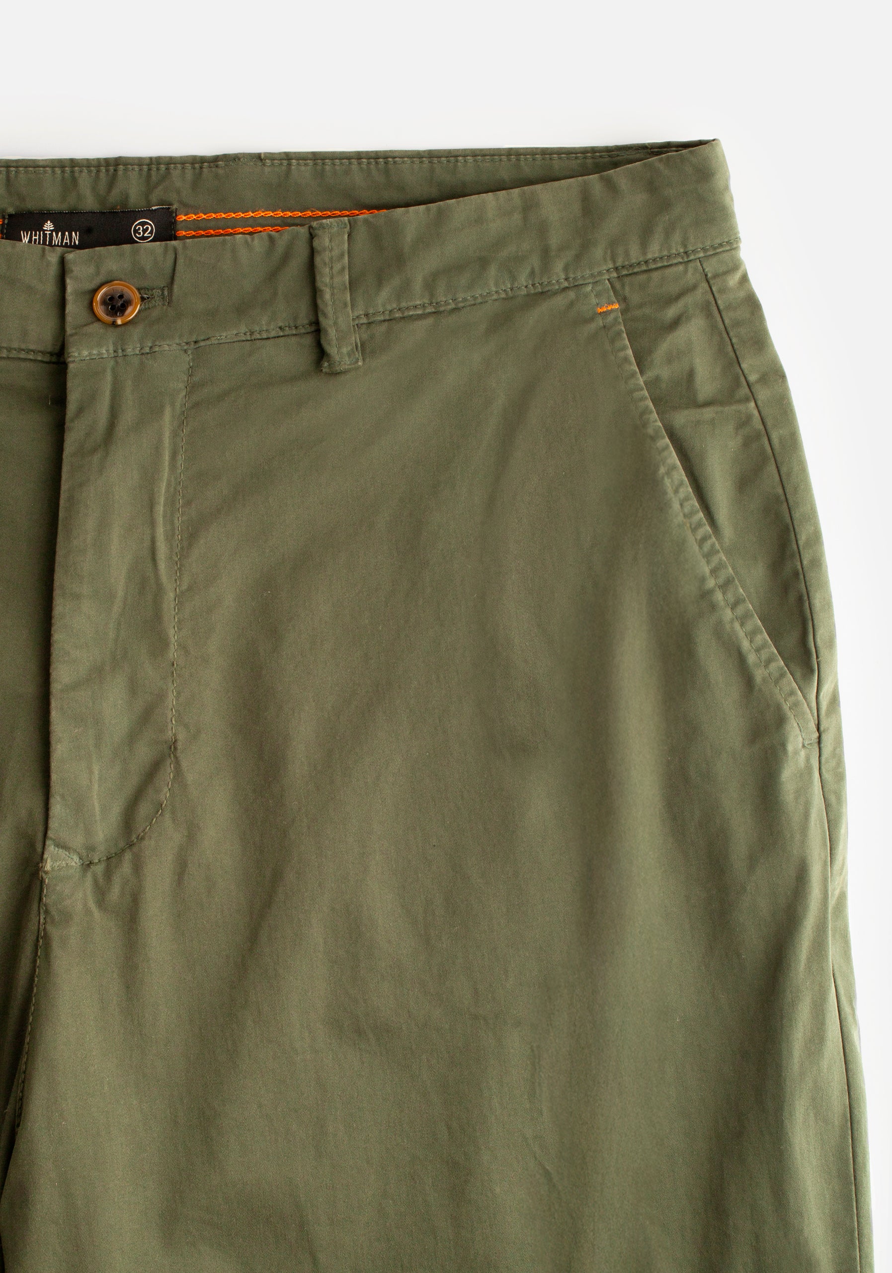 Pantalon H Halford Unicolor Verde Osc