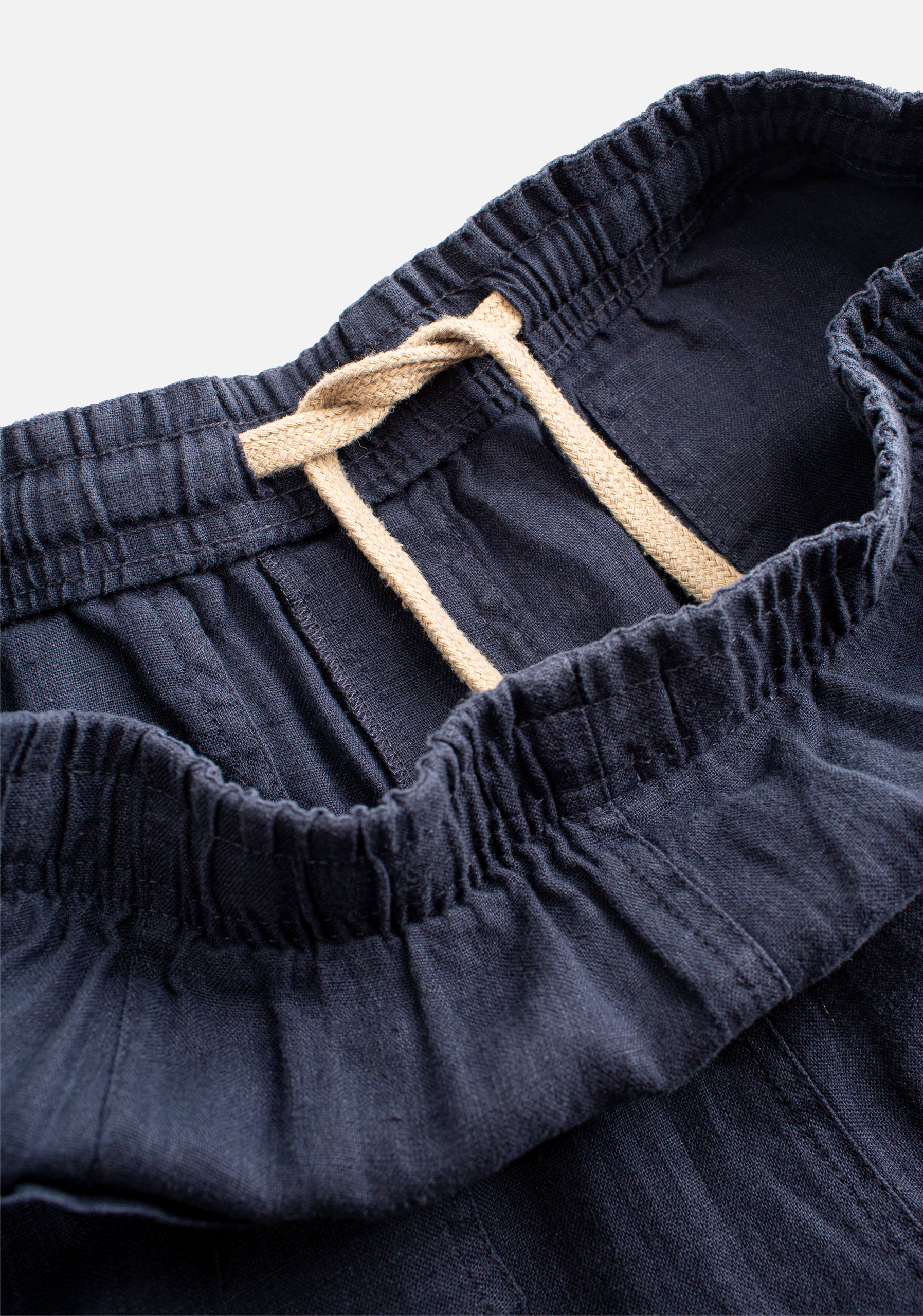 Pantalon H Hopkins Jogger Lino Azul Osc.