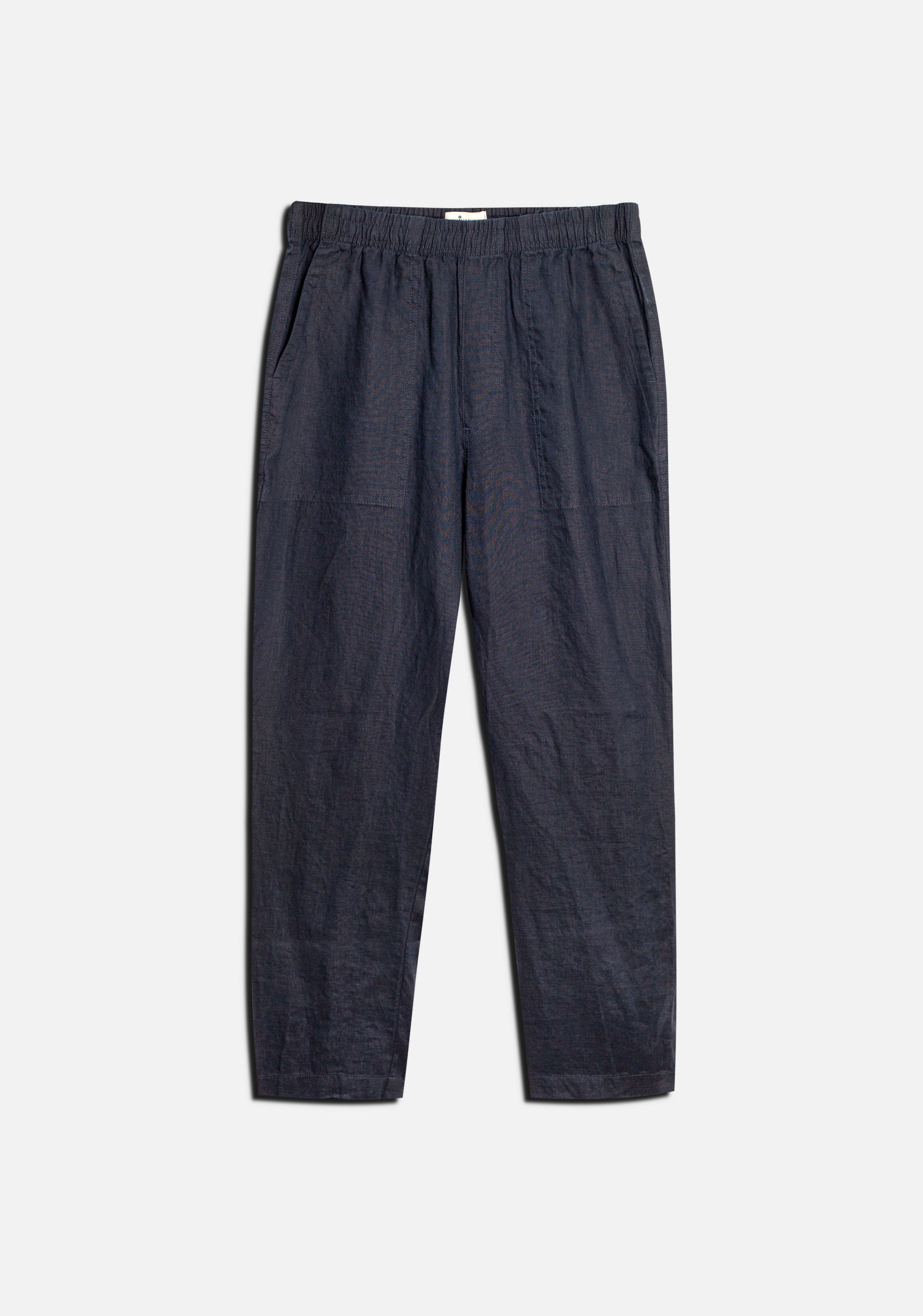 Pantalón H Hopkins Jogger Lino Azul Navy