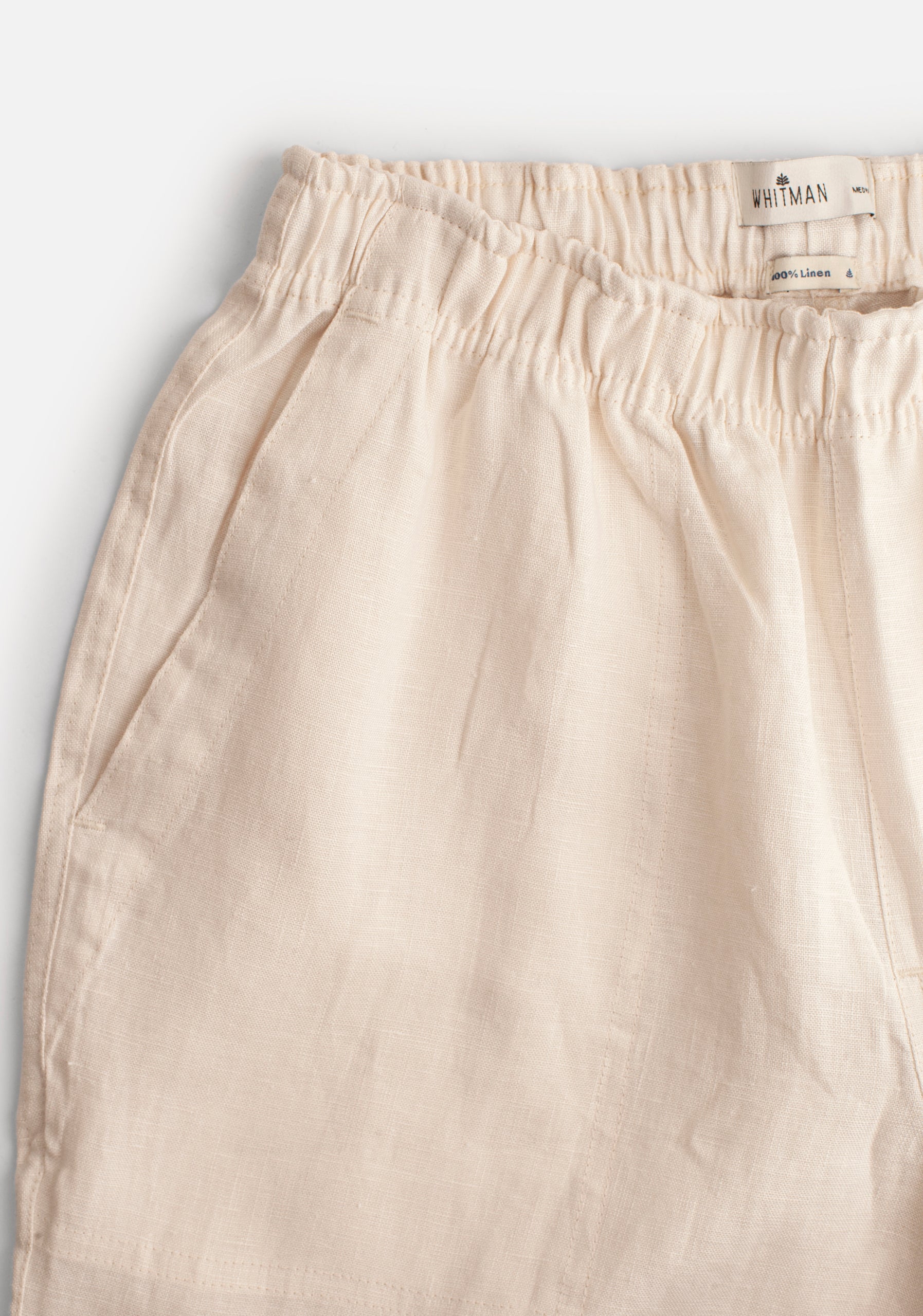 Pantalón H Hopkins Jogger Lino Marfil-4