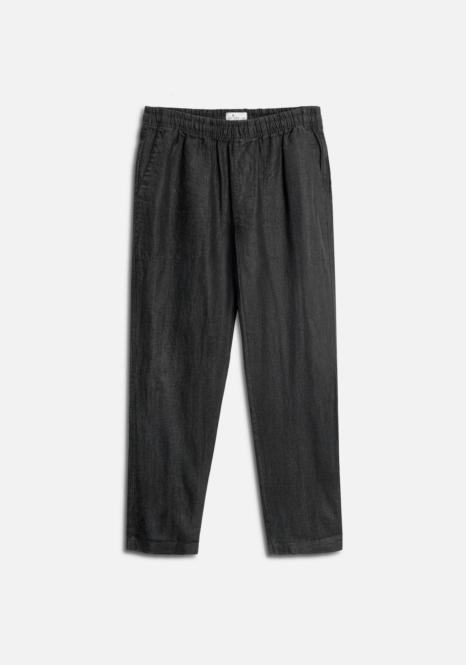Pantalon H Hopkins Jogger Lino Negro
