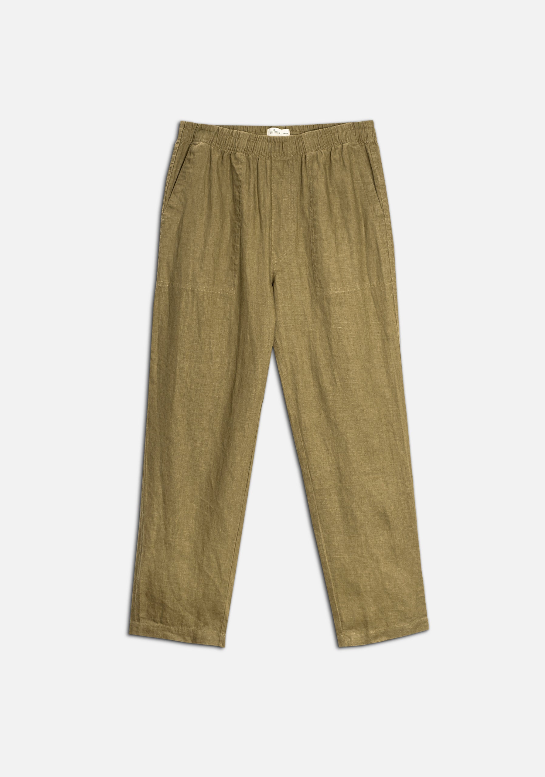 Pantalon H Hopkins Jogger Lino Verde Olive
