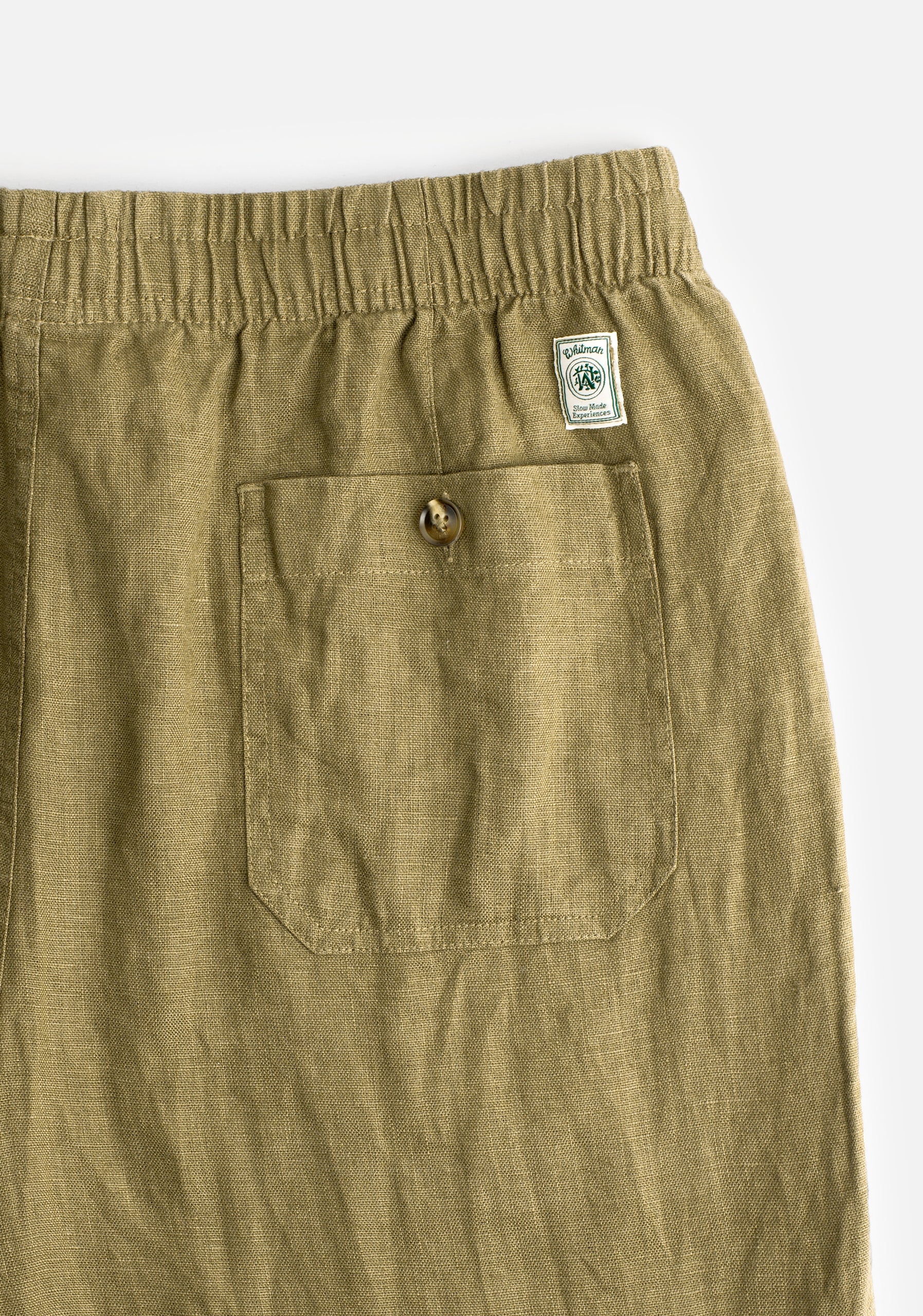 Pantalon H Hopkins Jogger Lino Verde Olive