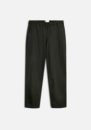 Pantalon H Hopkins Jogger Lino Verde Osc