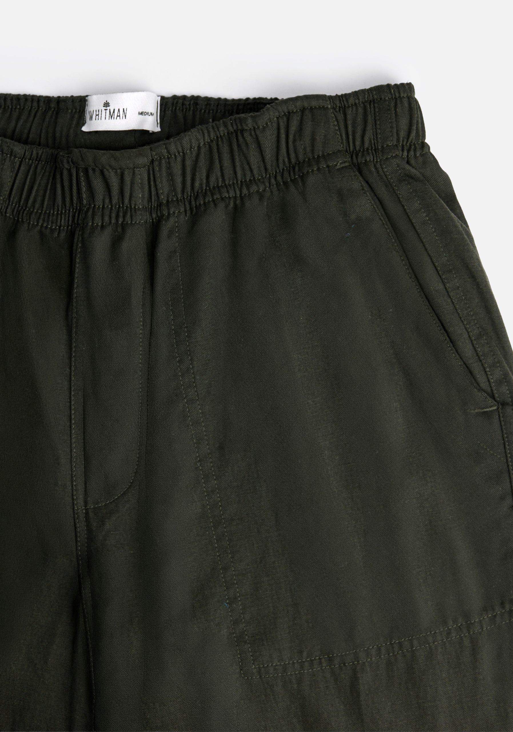 Pantalon H Hopkins Jogger Lino Verde Osc