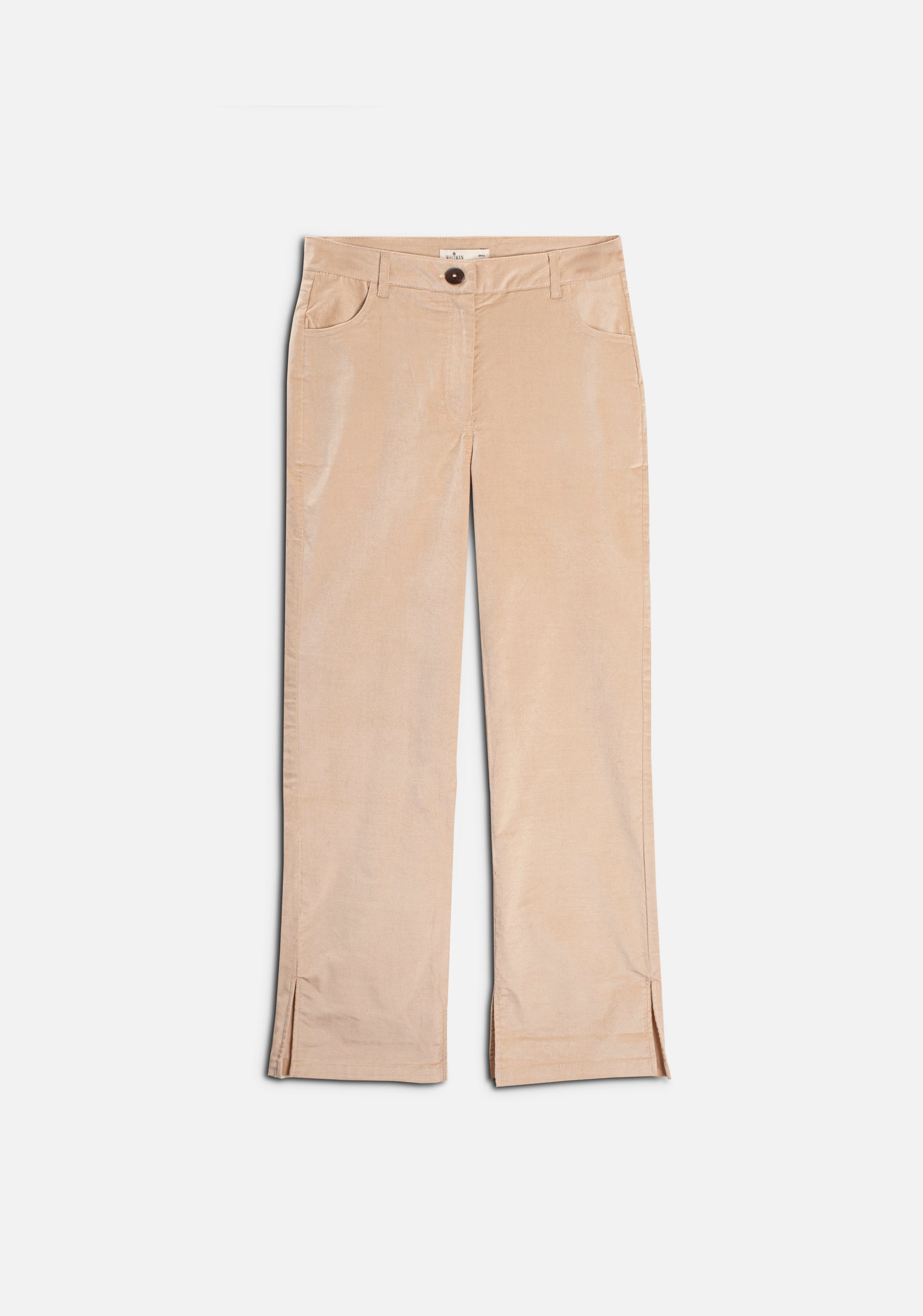 Pantalón Lourdes Pana Lisa Beige