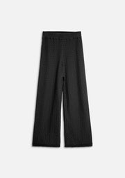 Pantalón M Meurisse Tejido Negro