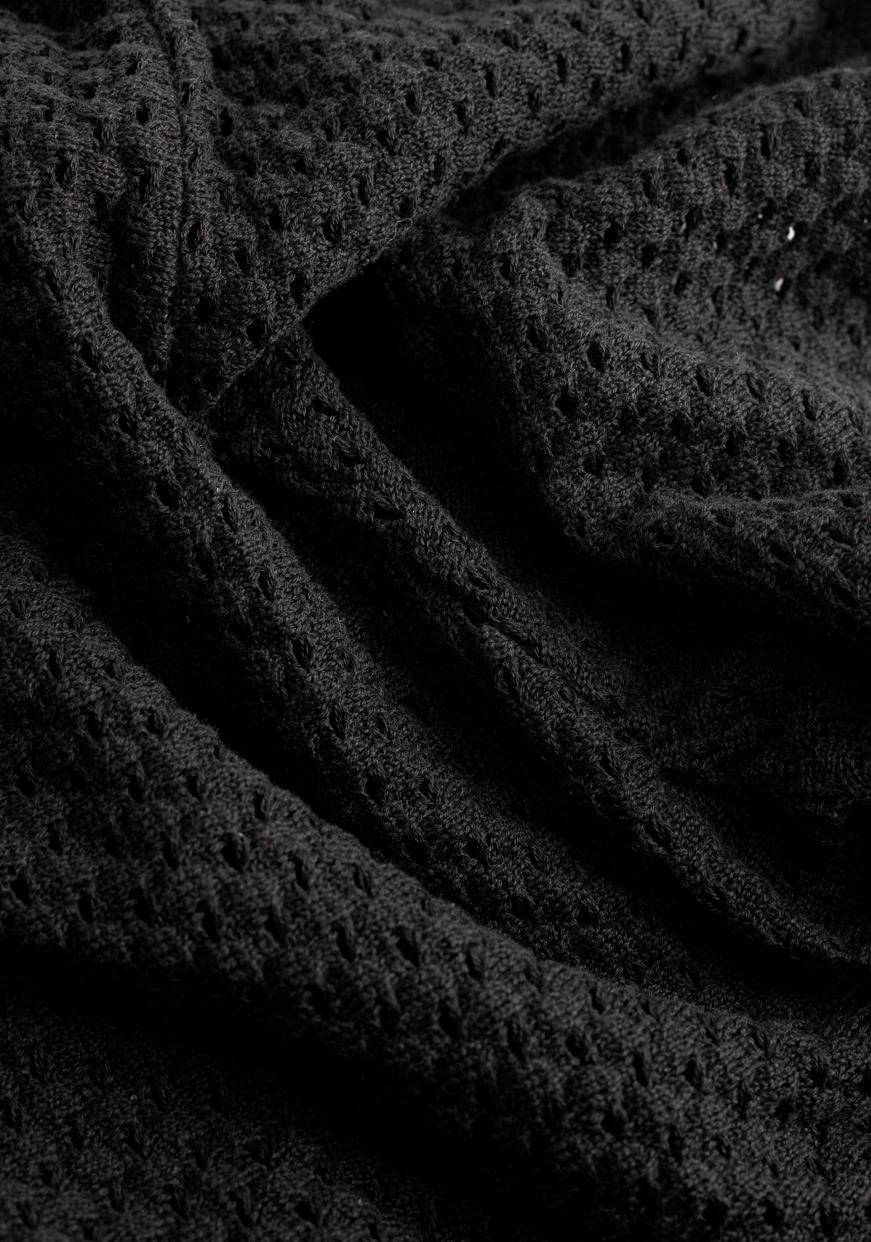 Pantalón M Meurisse Tejido Negro