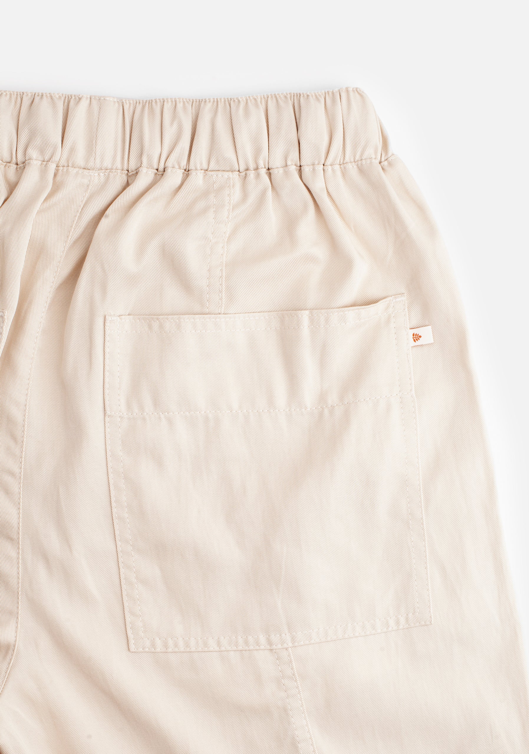 Pantalón M Woolf Jogger Tencel Beige
