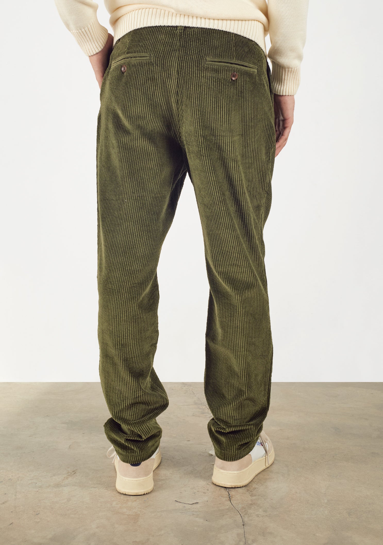 PantalΓ³n Pana Hudson Verde Medio