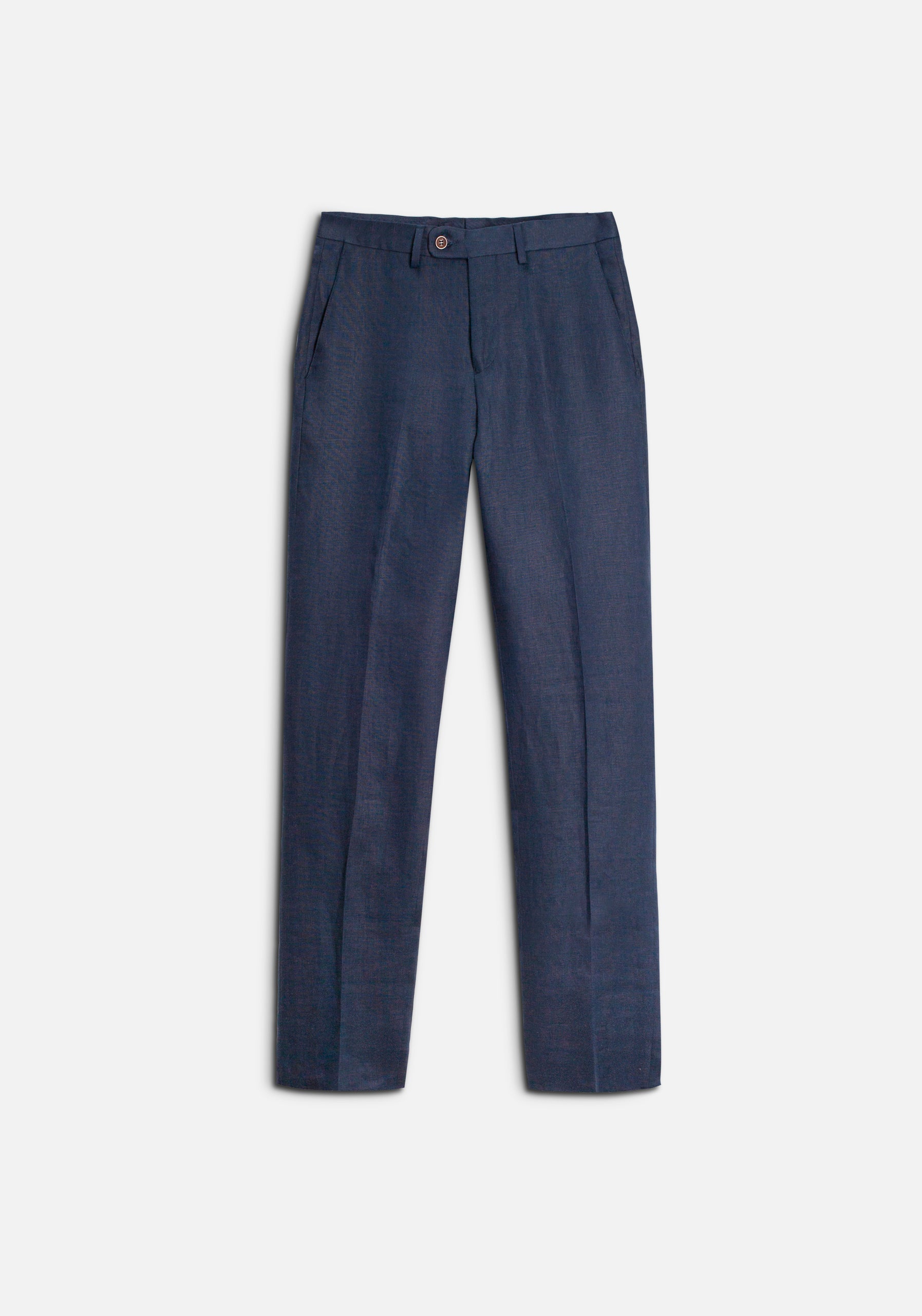 Pantalón Perugia Lino Azul Oscuro