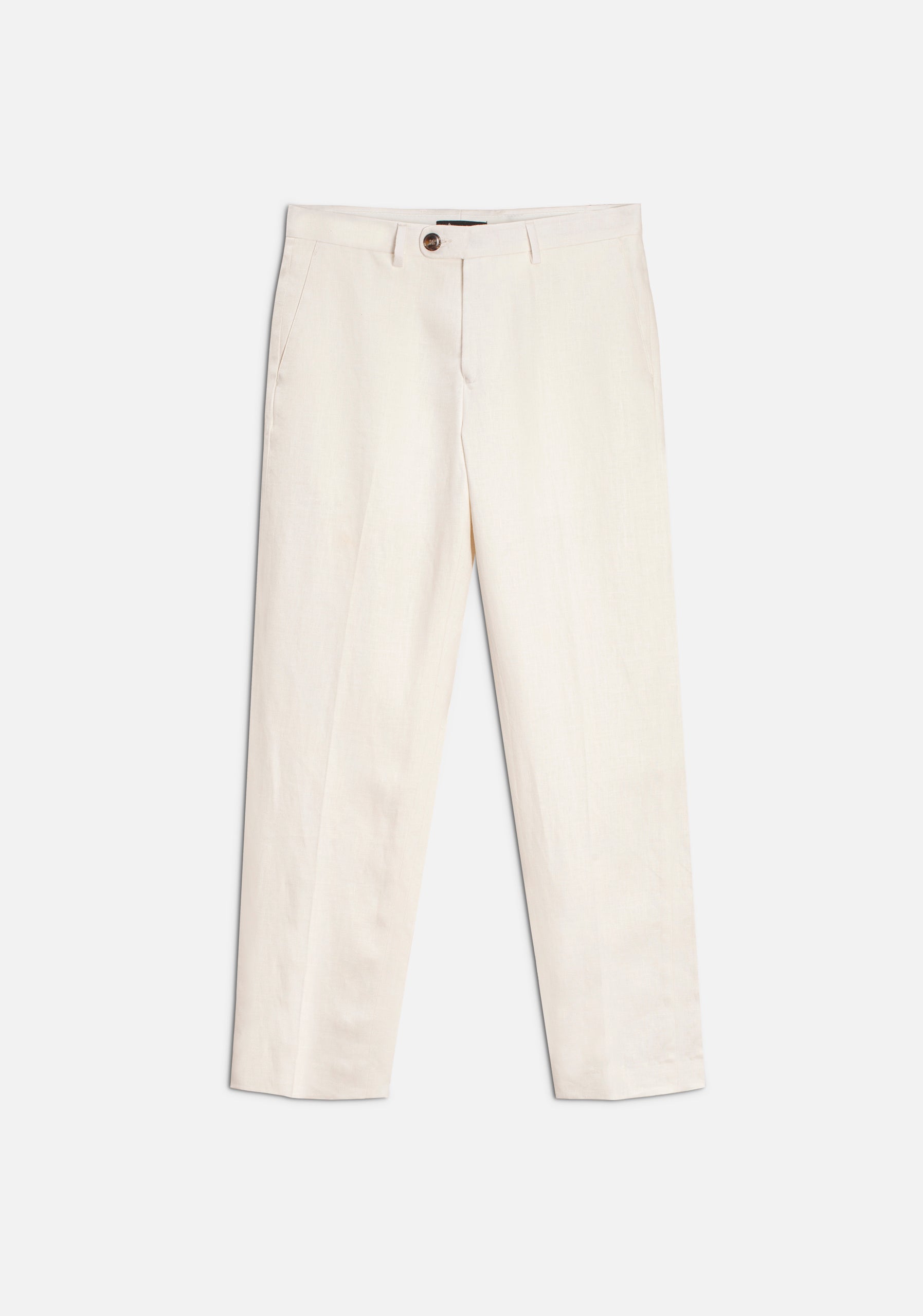 Pantalón H Perugia Lino Marfil