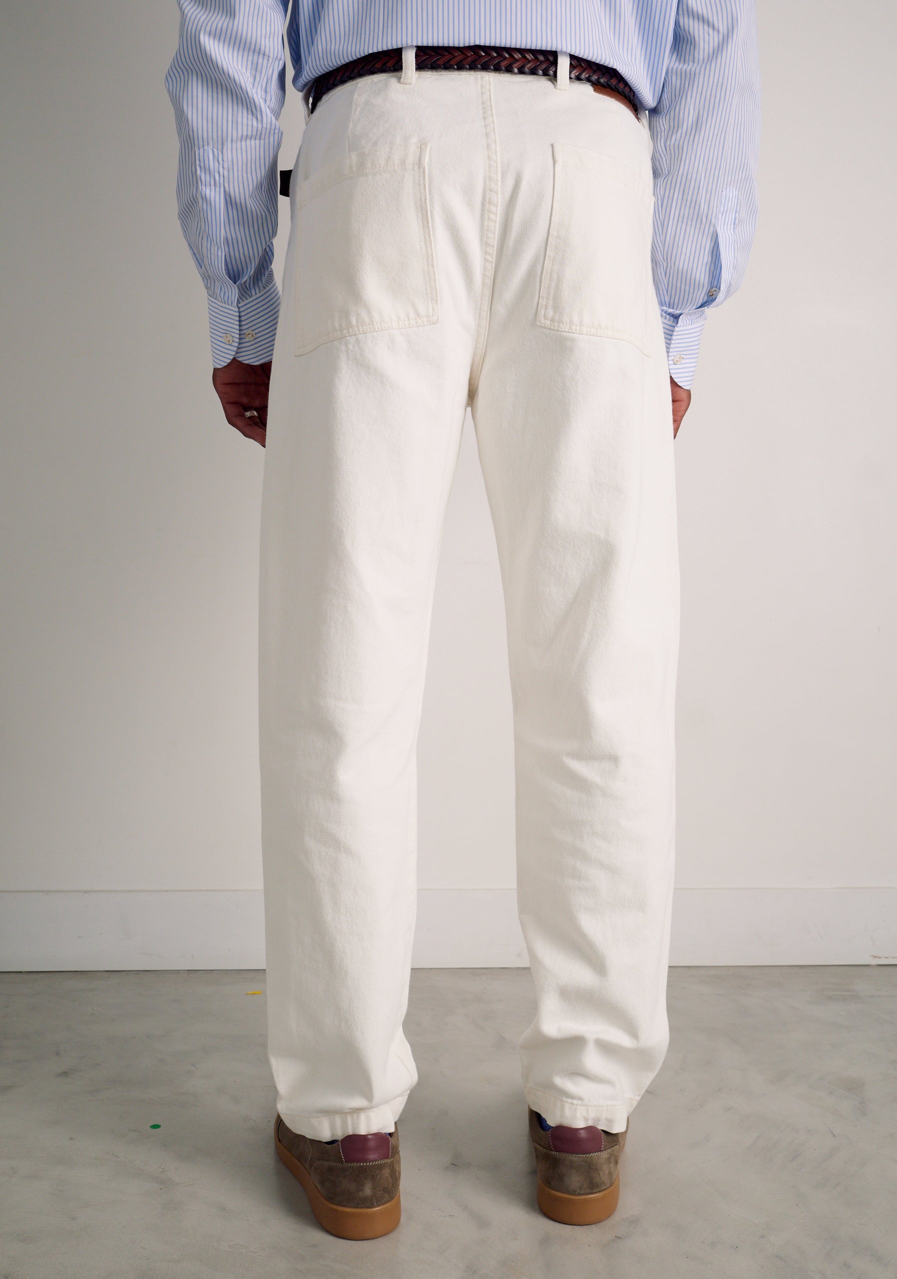 Pantalón H Dylan 5 Bols. Marfil