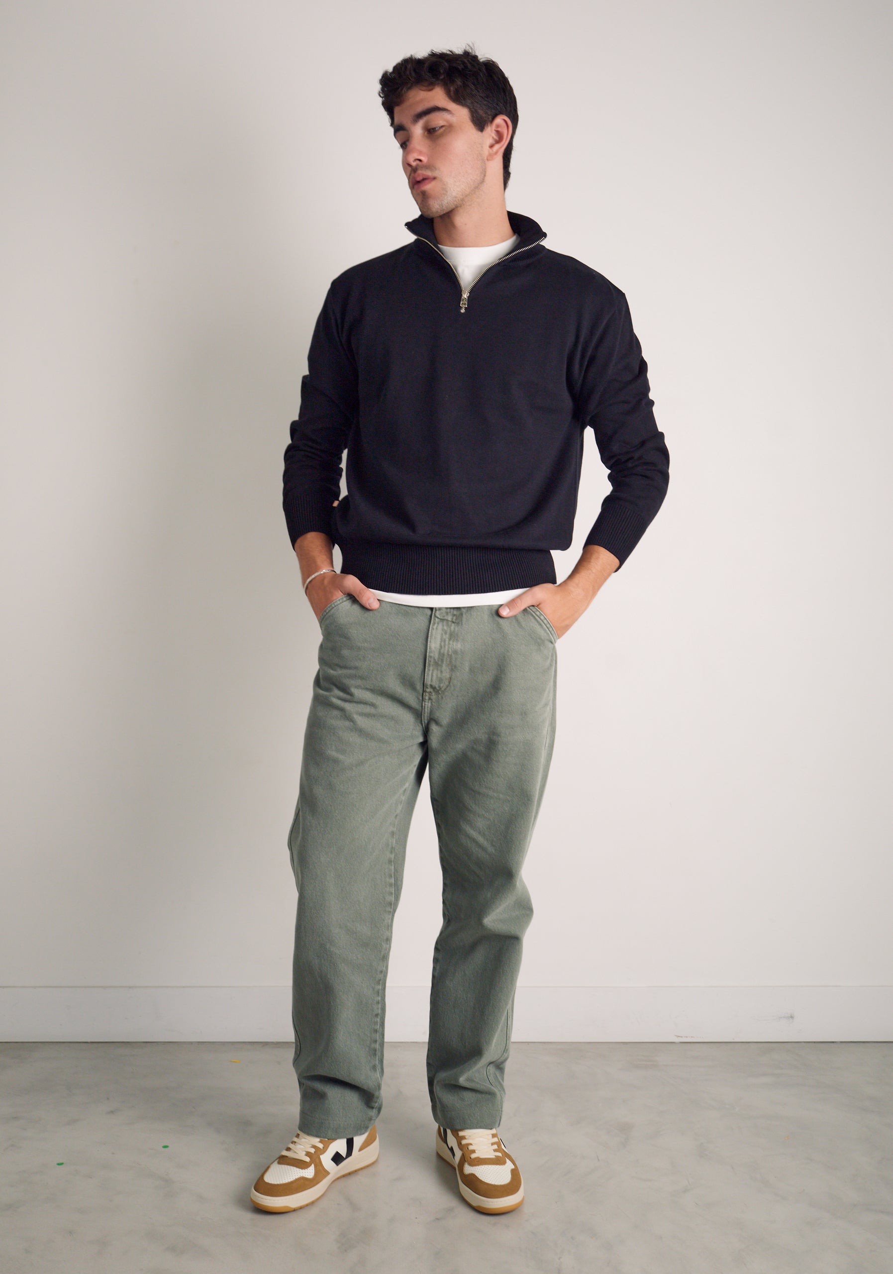 Pantalon H Dylan 5 Bols Verde