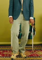Pantalon H Dylan 5 Bols Verde