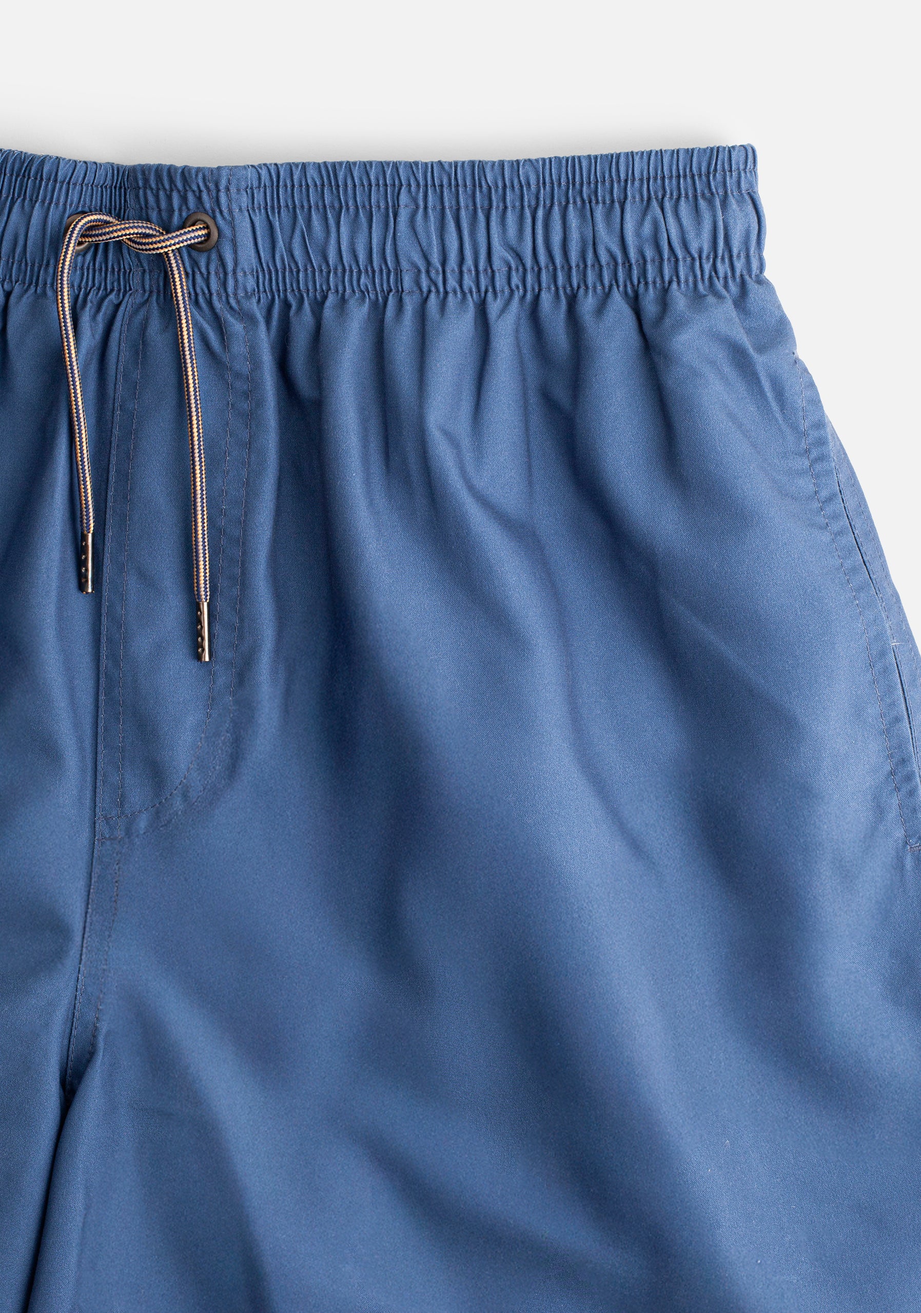 Pantaloneta H New Gorka Unicolor Azul Osc.