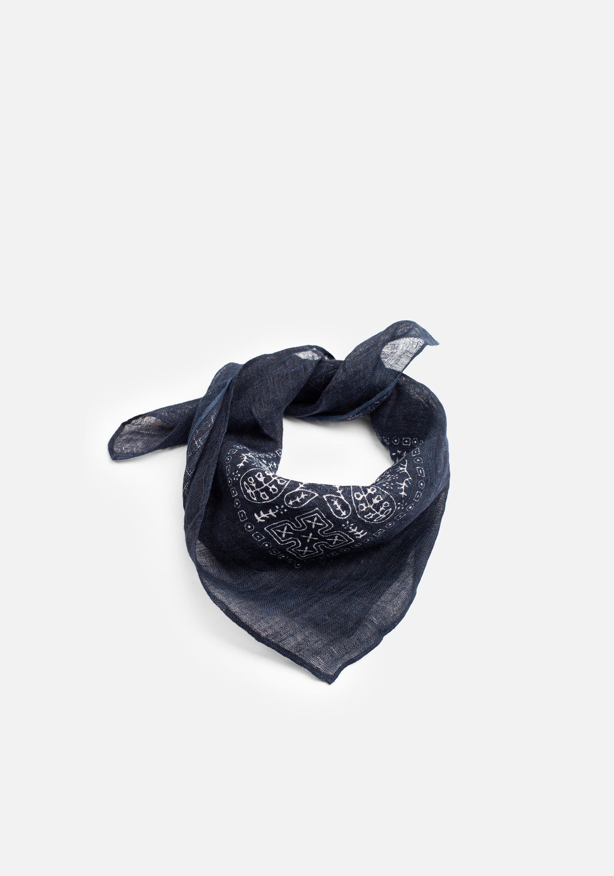 Pañuelo U Jaipur PAI Azul-Blanco