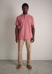 Camiseta Polo H L-Azm Rosado Med