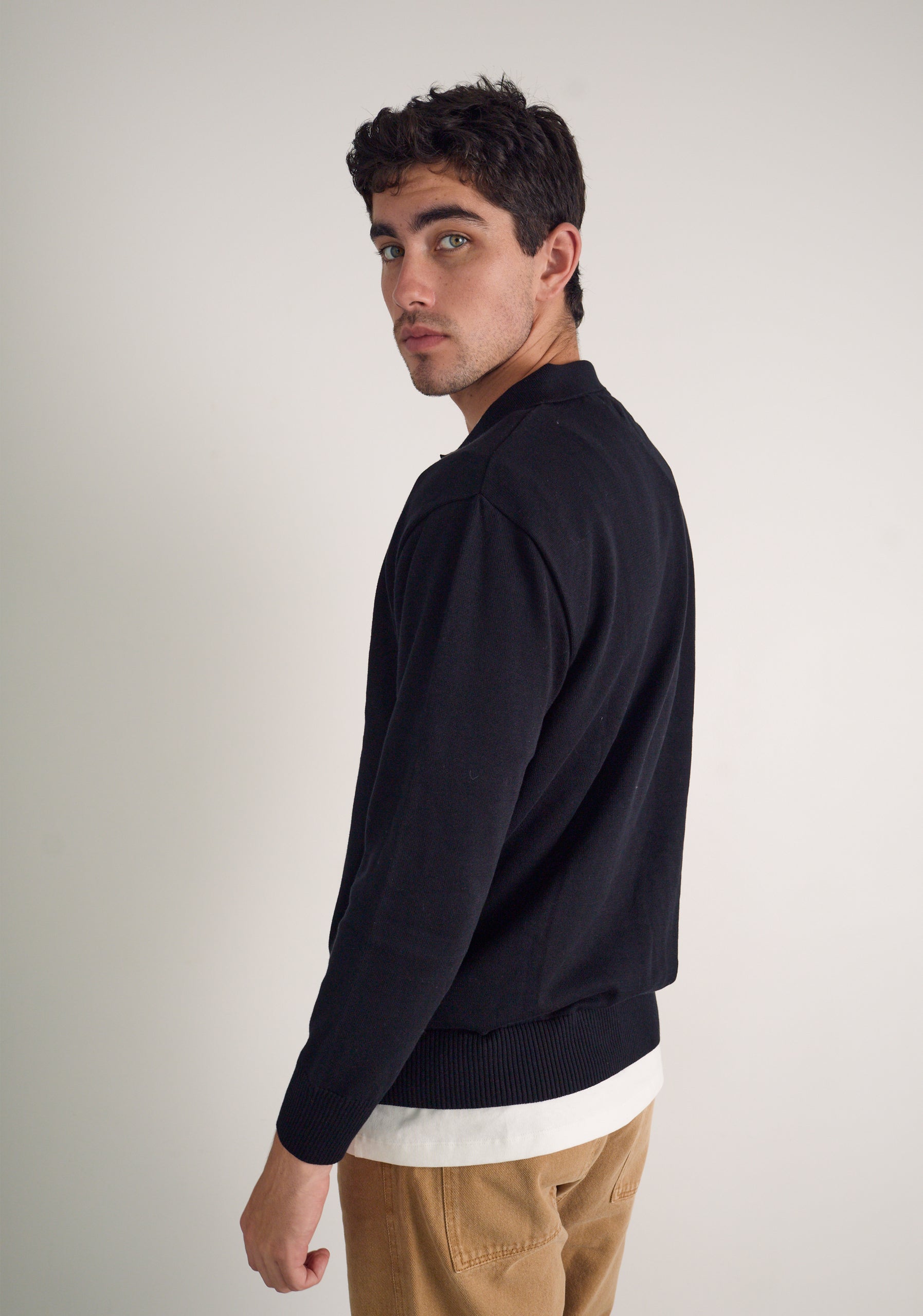Saco H Polo Sicilia Negro-5