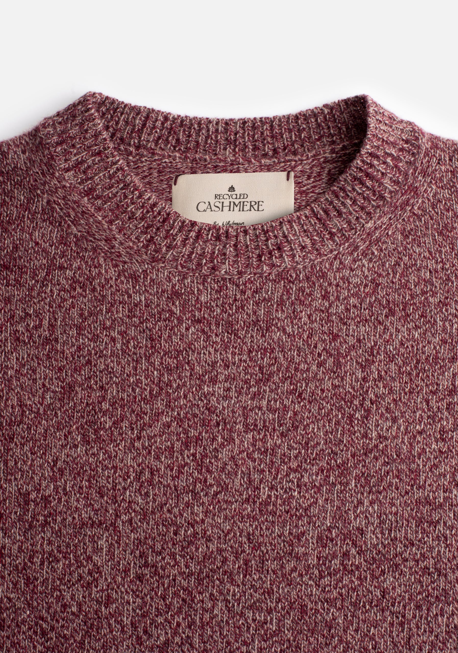 Saco Knit Violet CRD Marfil - Vino Tinto