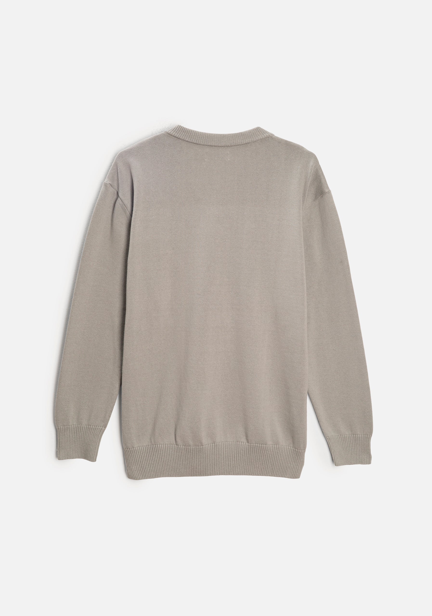 Saco H Newark Cuello V Gris Osc