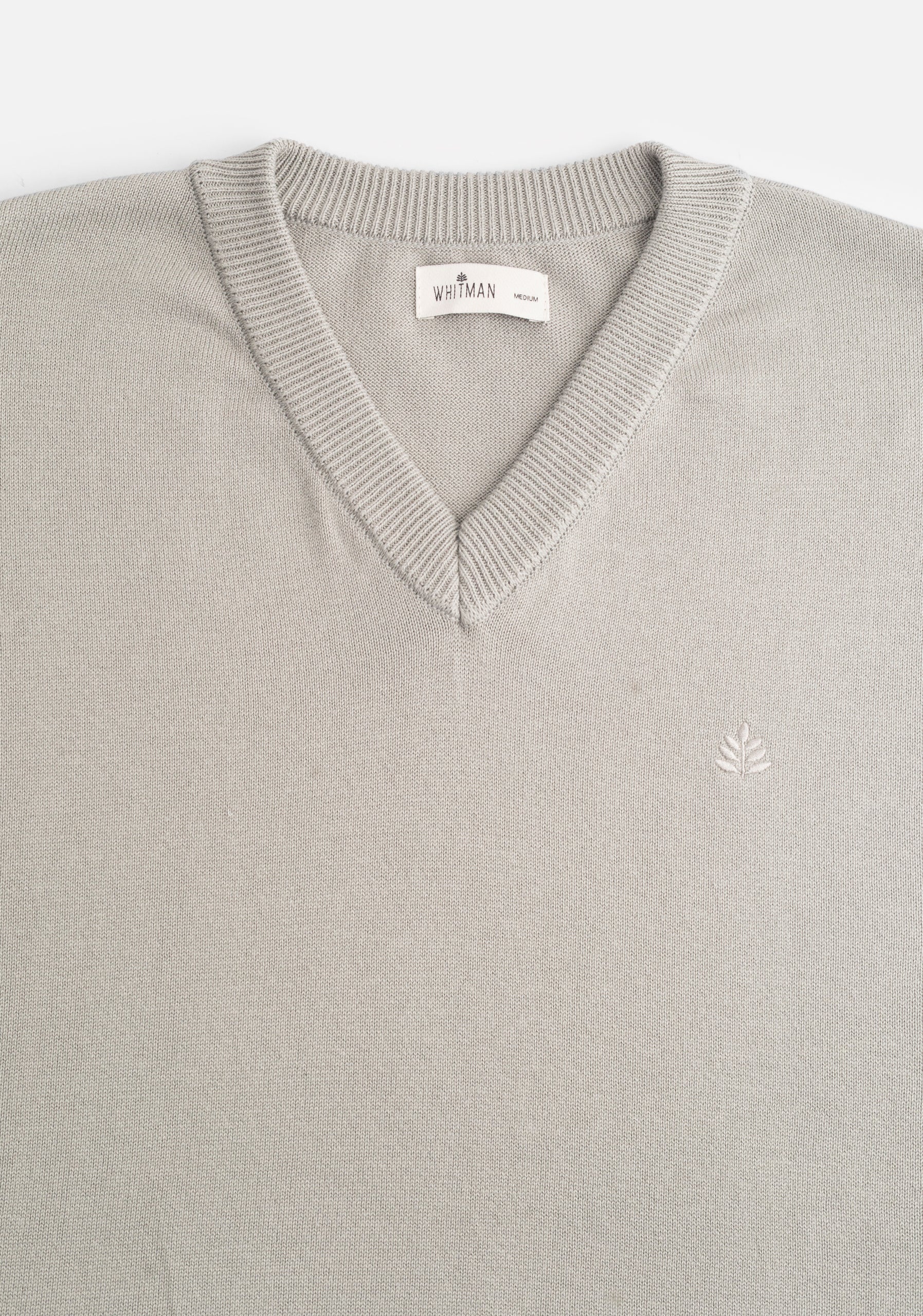 Saco H Newark Cuello V Gris Osc