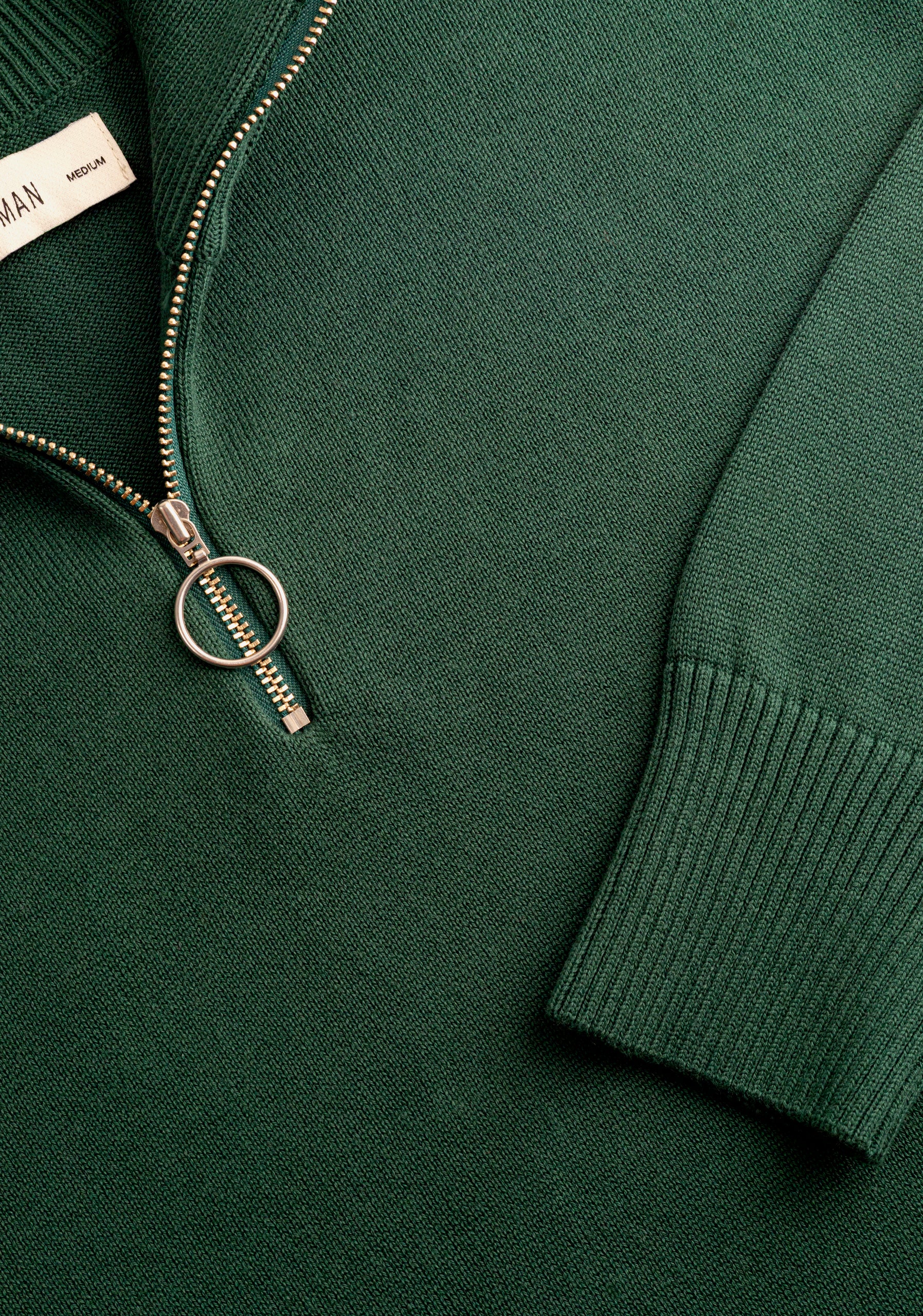 Saco H Prescolt Half Zip Verde Bot