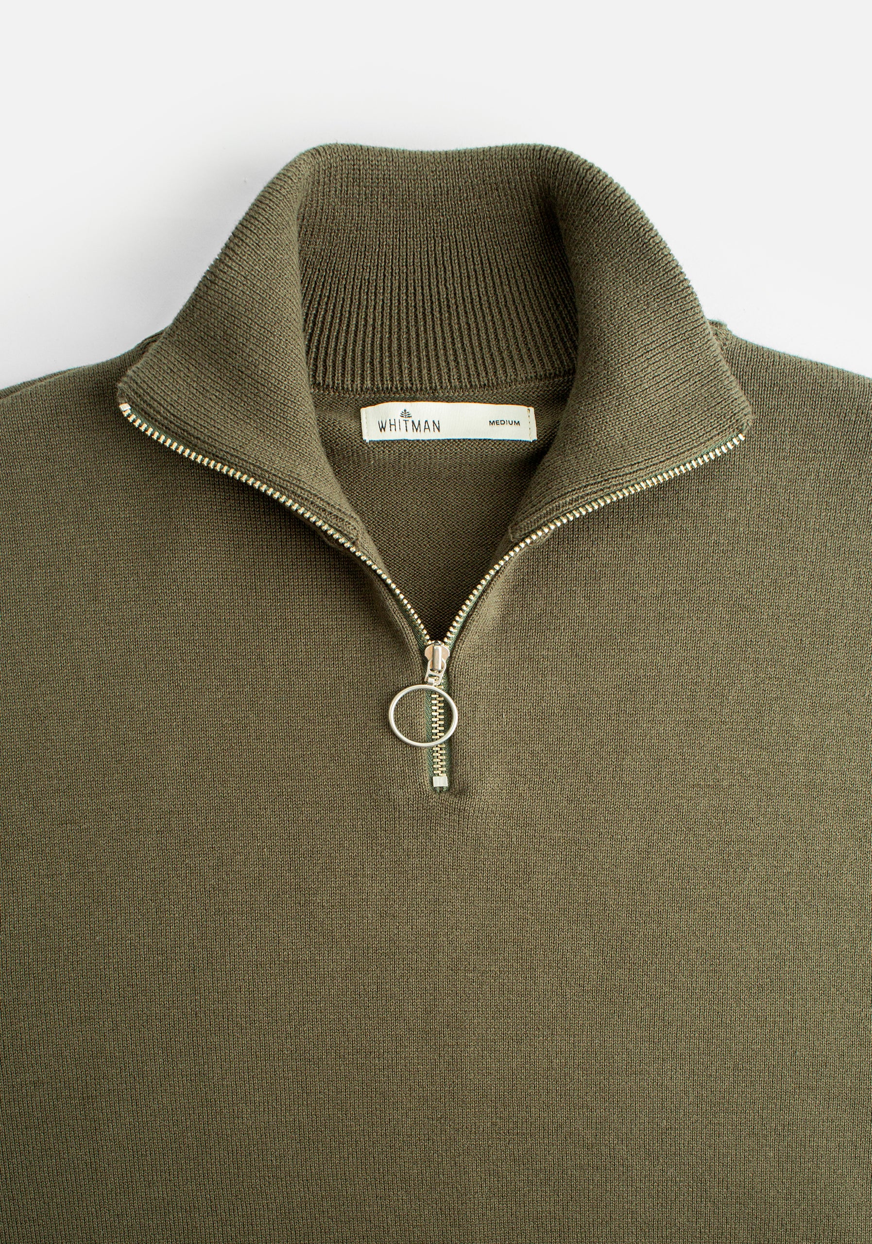 Saco H Prescolt Half Zip Verde Olive