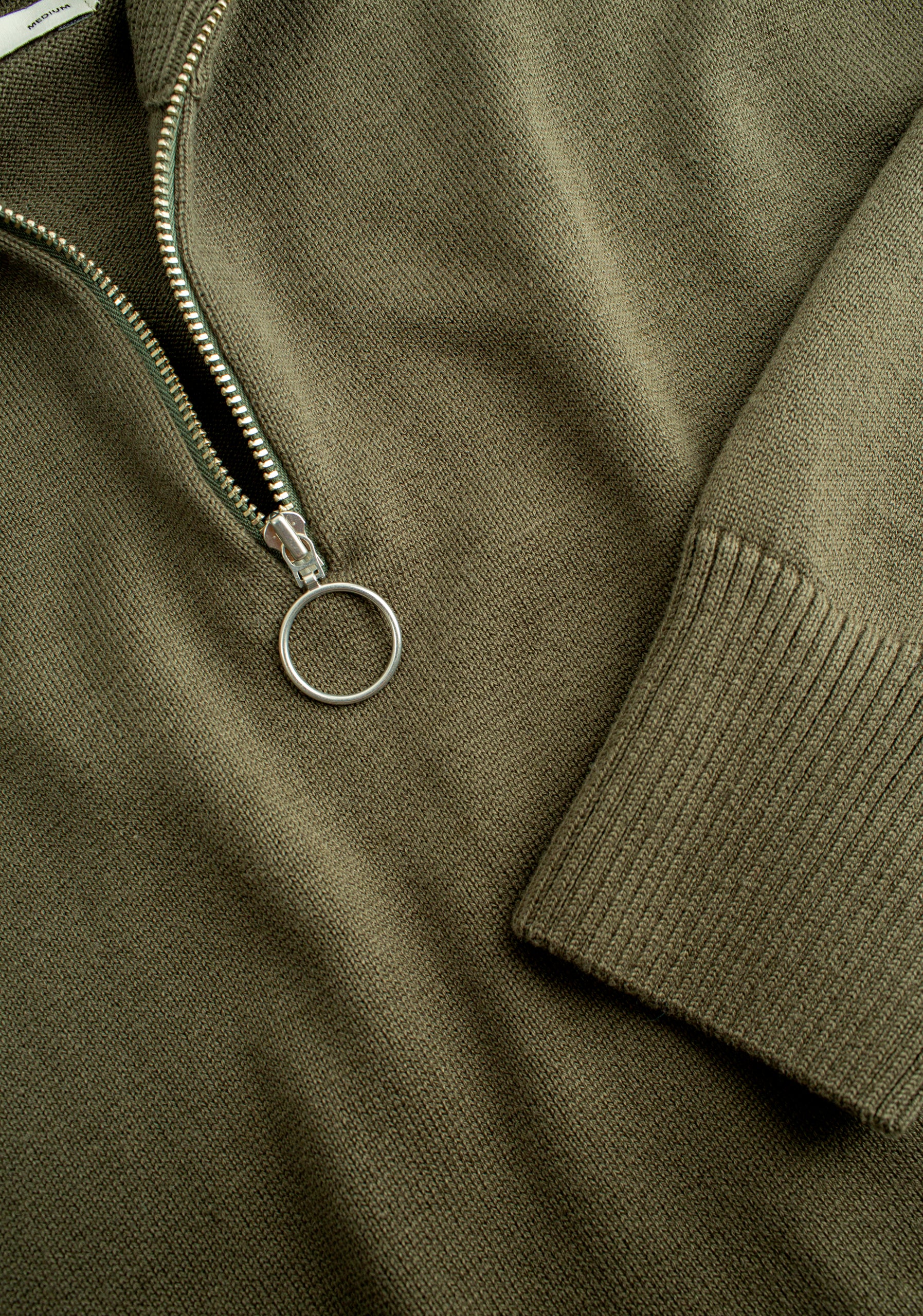 Saco H Prescolt Half Zip Verde Olive