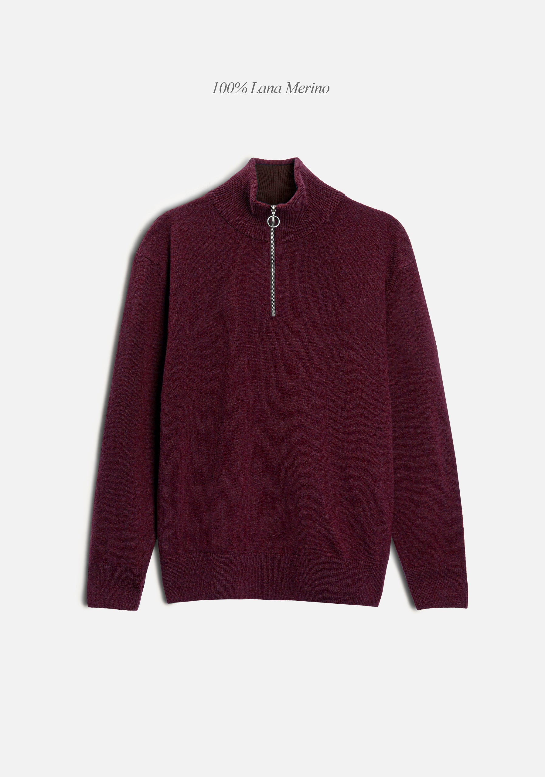 Saco H Zurich Half Zip Vino