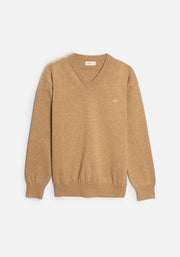 Saco H Newark Cuello V Beige